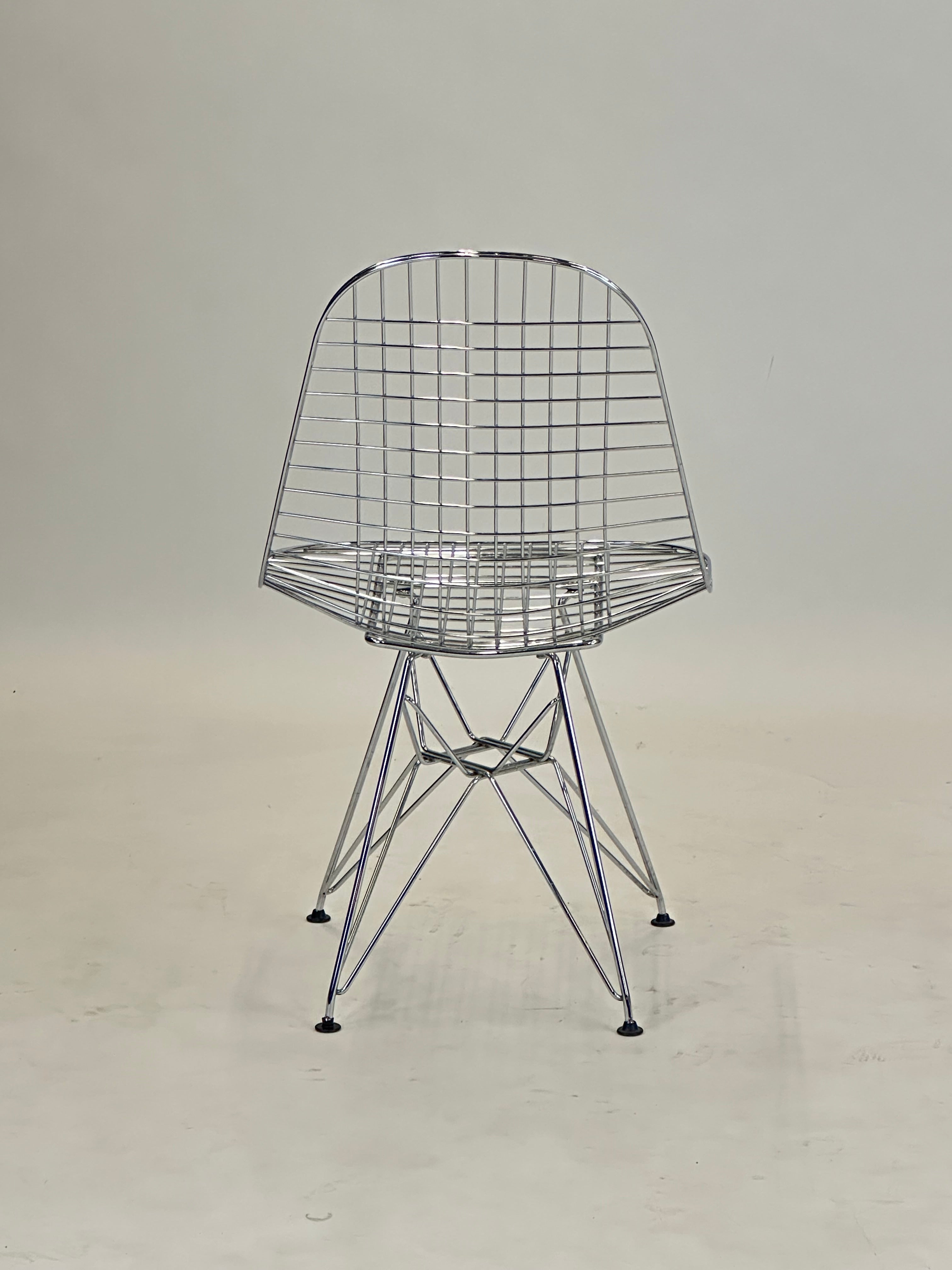 Vitra Eames Wire Chair (Krom)