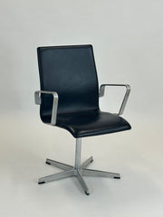 Oxford 3271T Mødestol - Fritz Hansen (Sort)