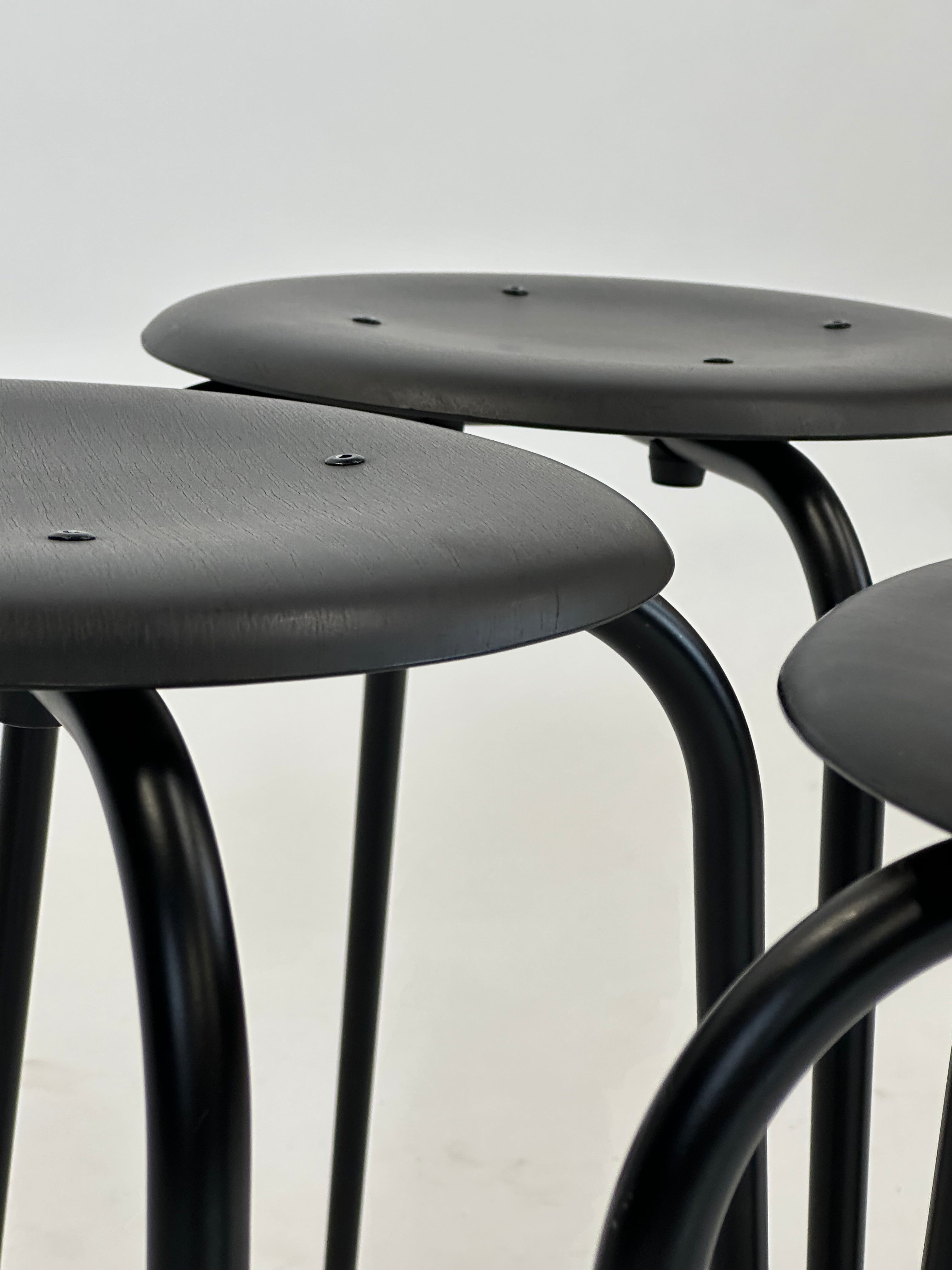 Labofa | Sæt af 4 Heritage 13.1 Stool Black Oak