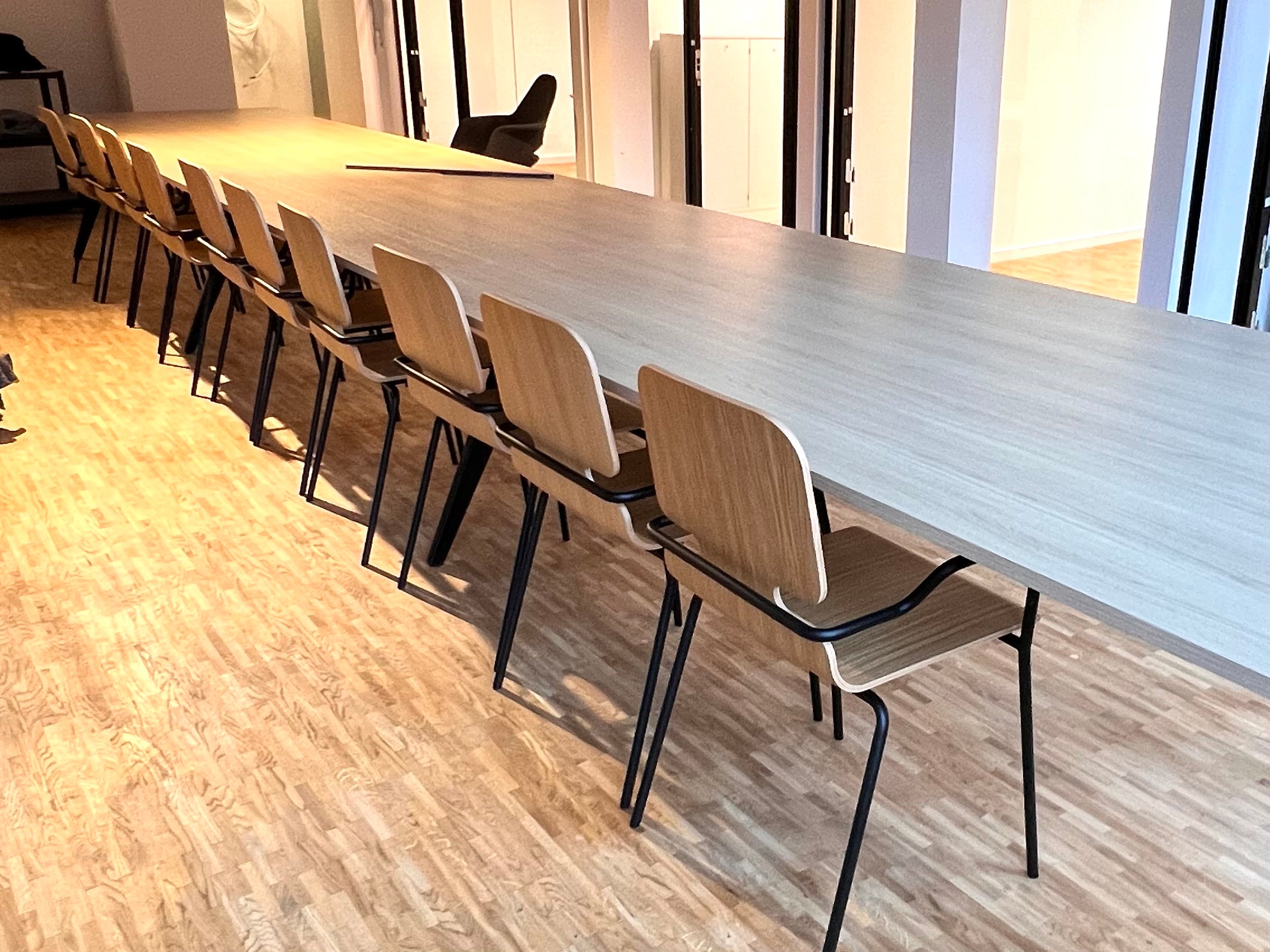 Labofa | Ohio Wire Chair (Wood/Black)