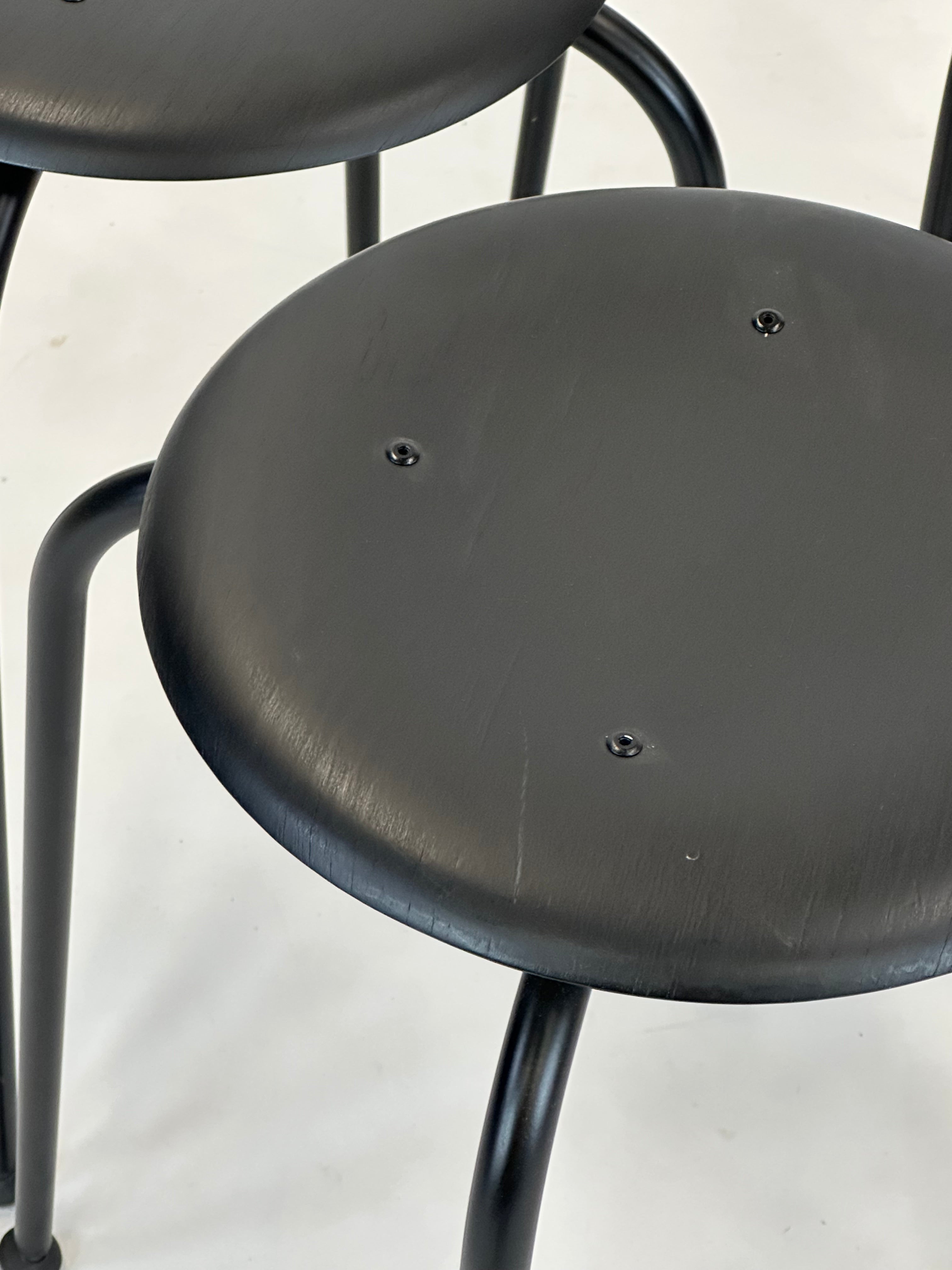 Labofa | Sæt af 4 Heritage 13.1 Stool Black Oak