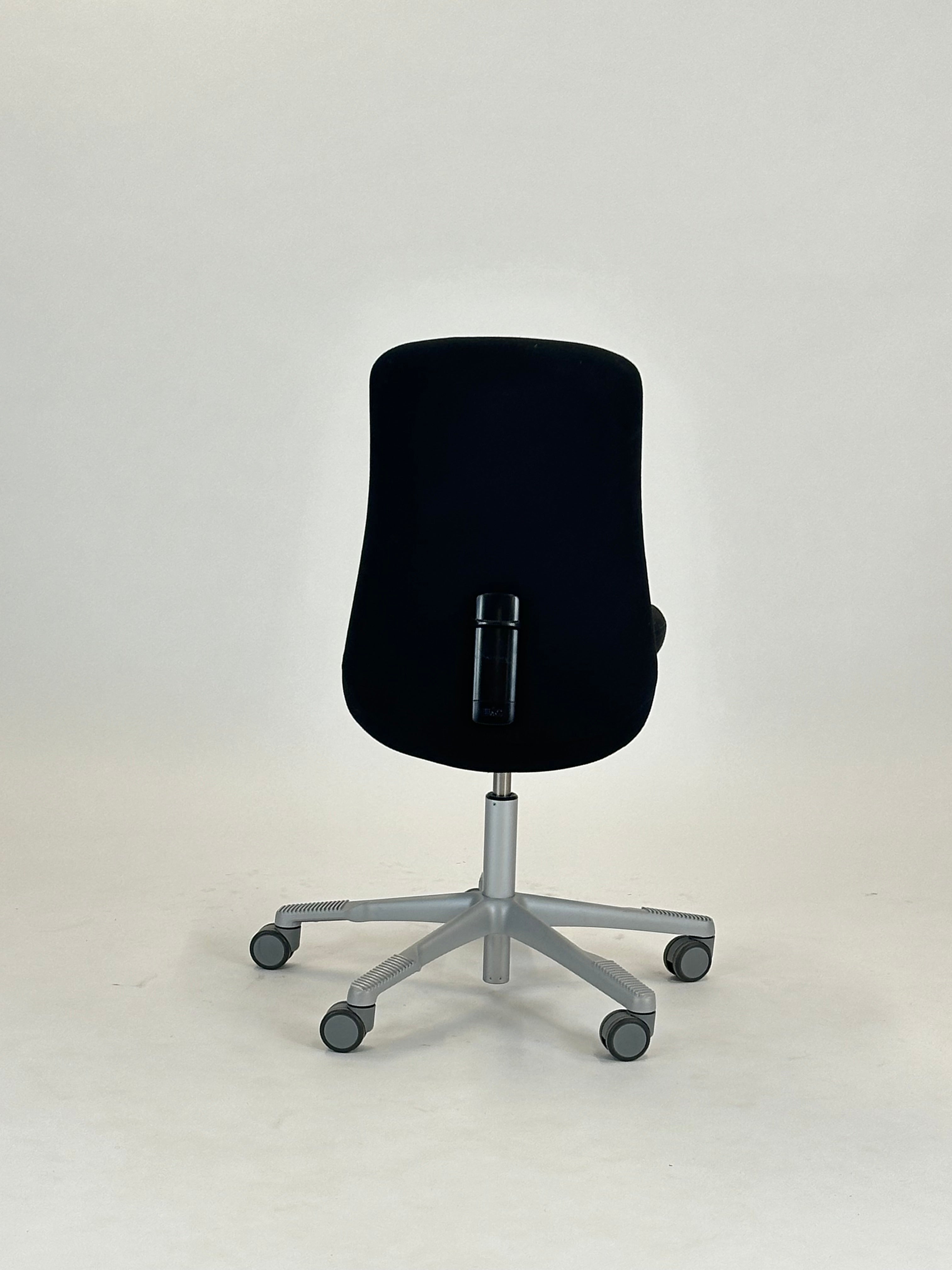 HÅG Sofi 7200 - 150mm (Sort-Sort knap)