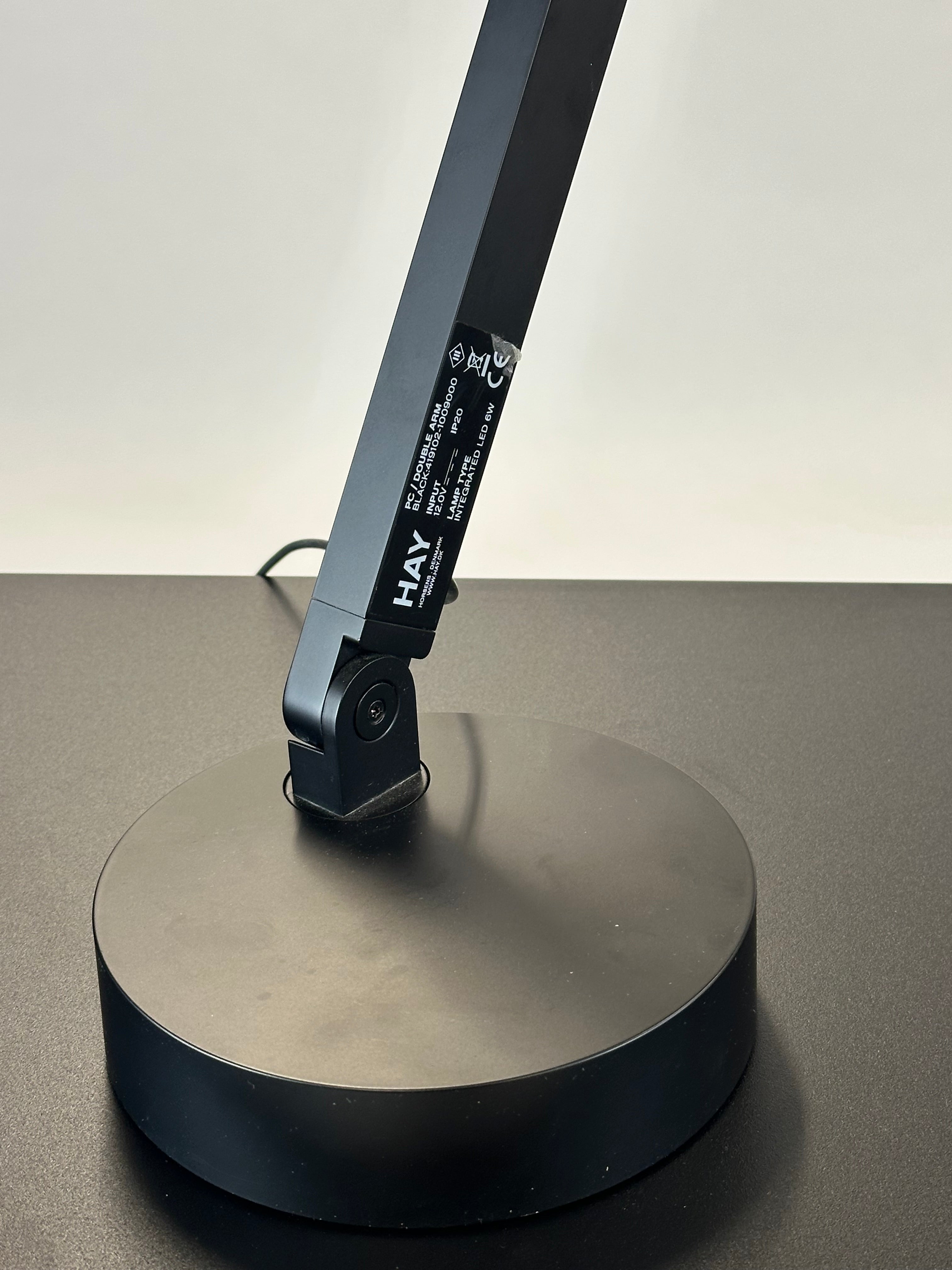 HAY | PC Desk Lampe (Sort)