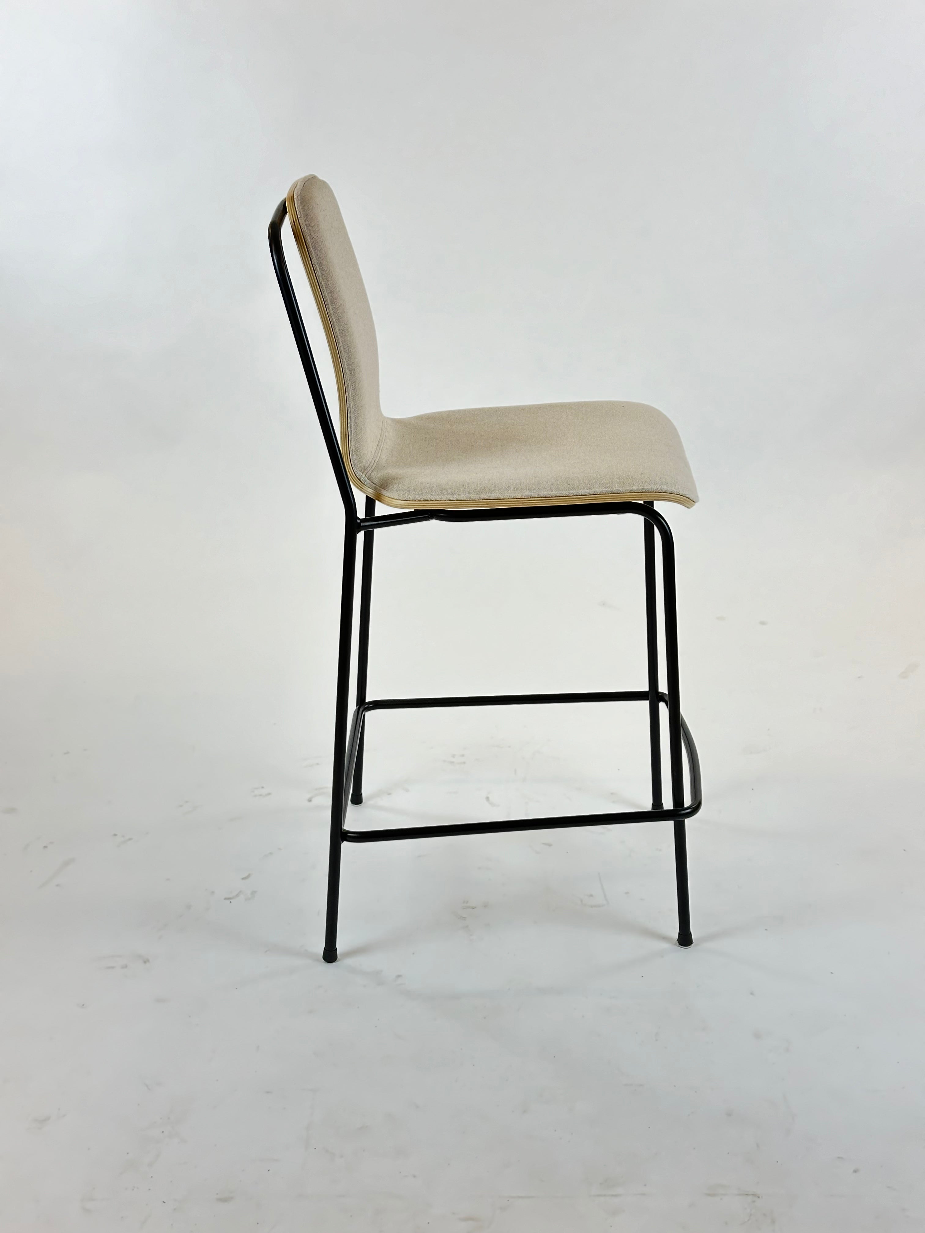 normann Copenhagen Studio barstol m. høj ryg