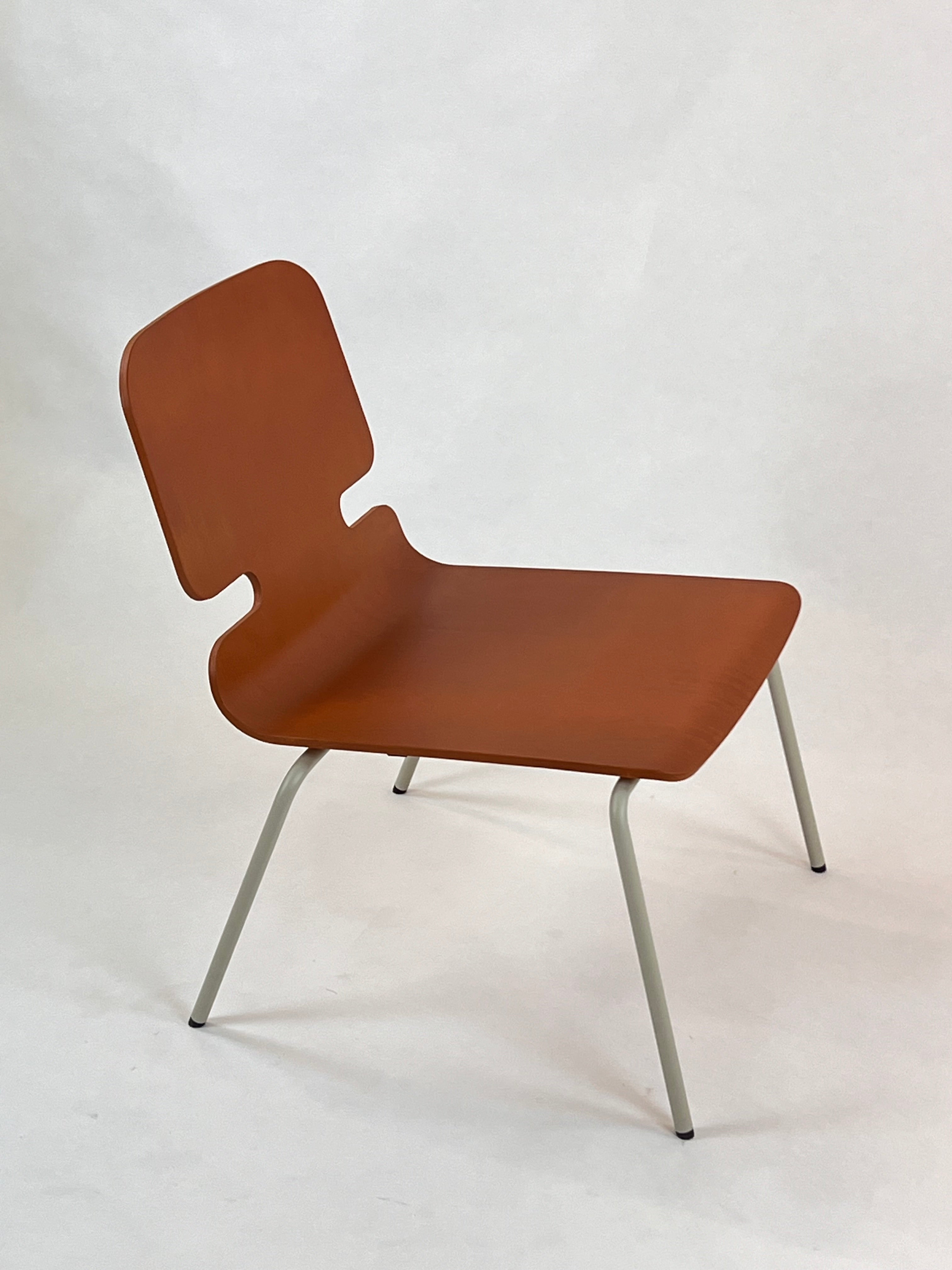 Ohio Wire Lounge - Orange / Grey
