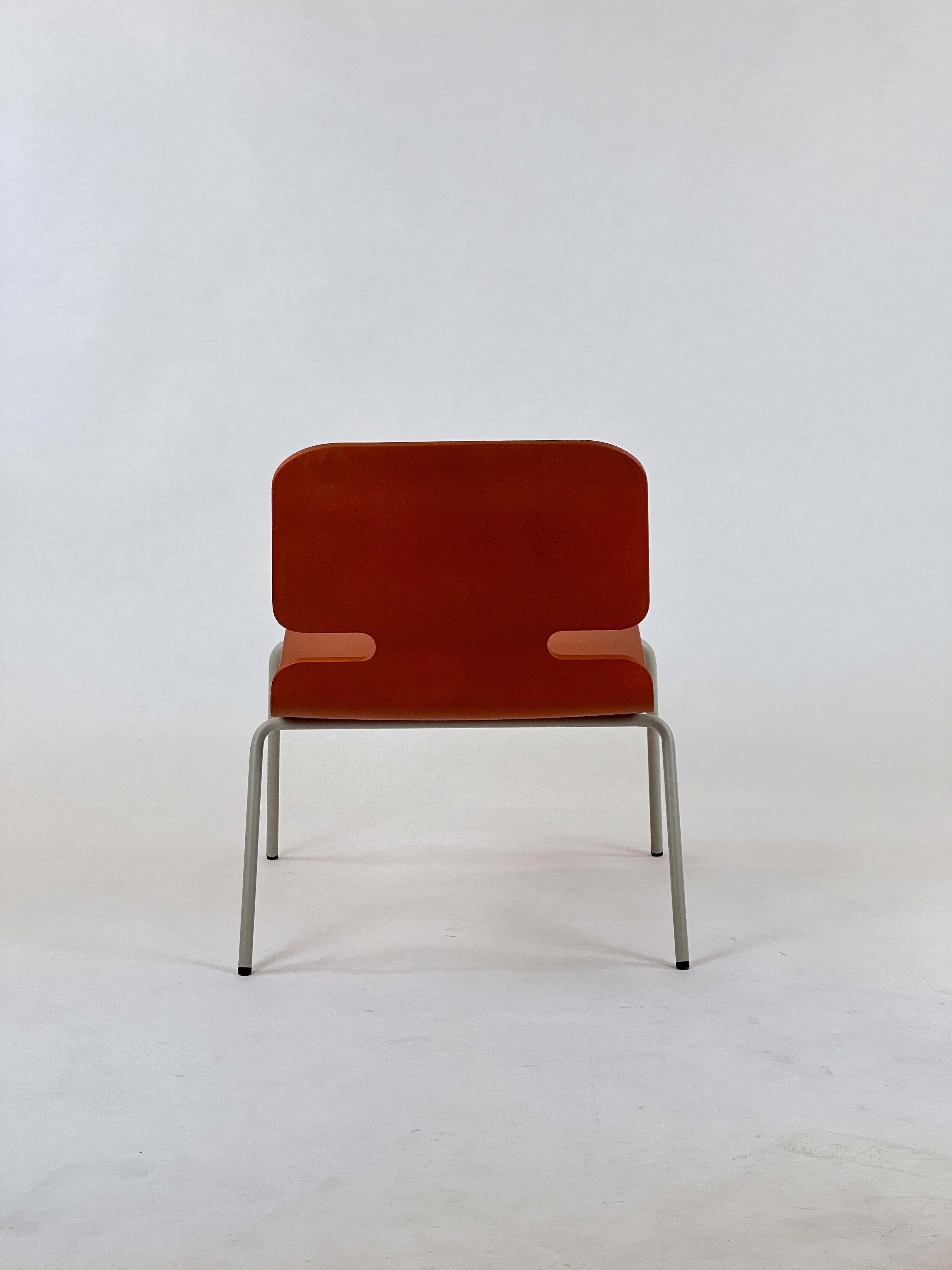 Ohio Wire Lounge - Orange / Grey