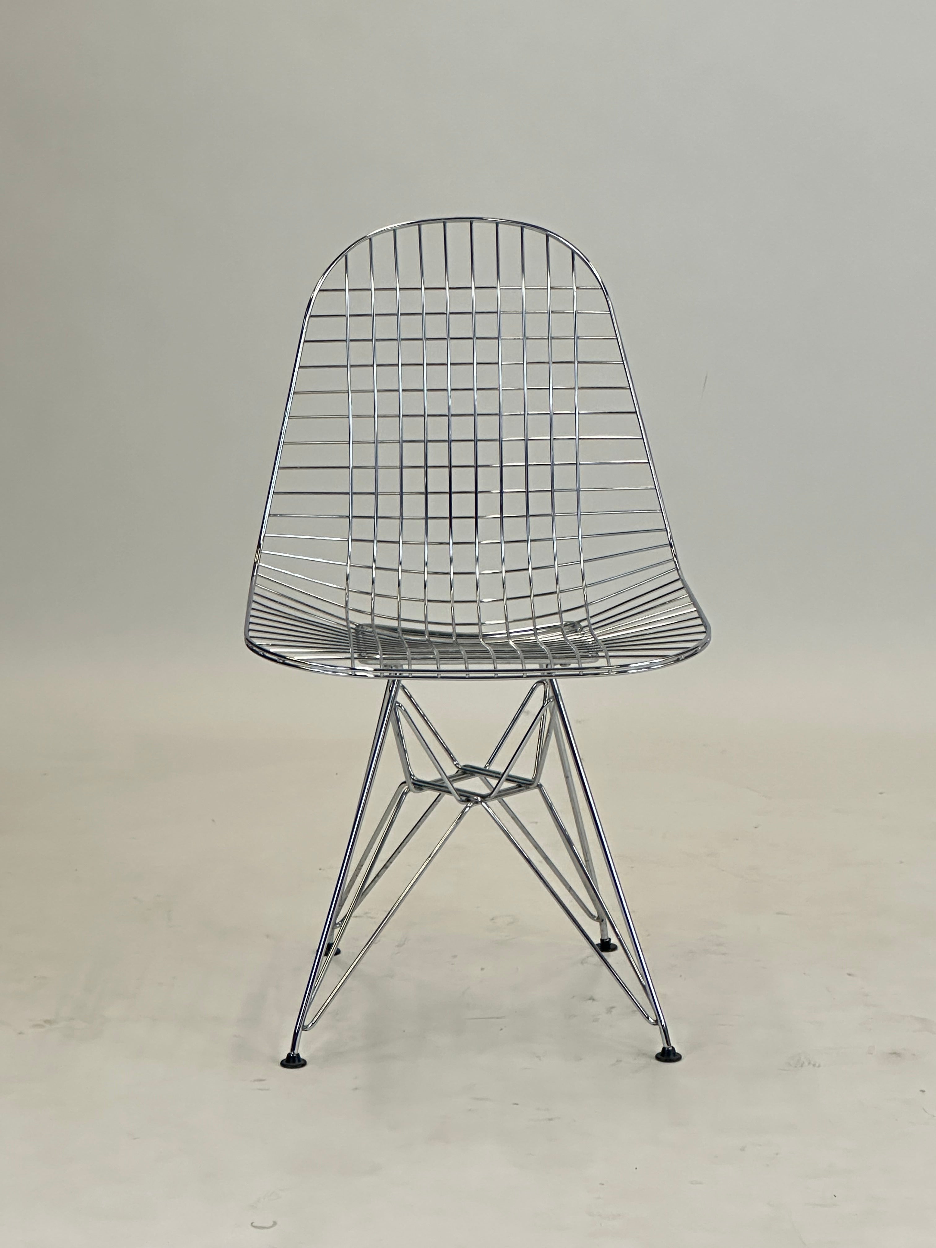 Vitra Eames Wire Chair (Krom)