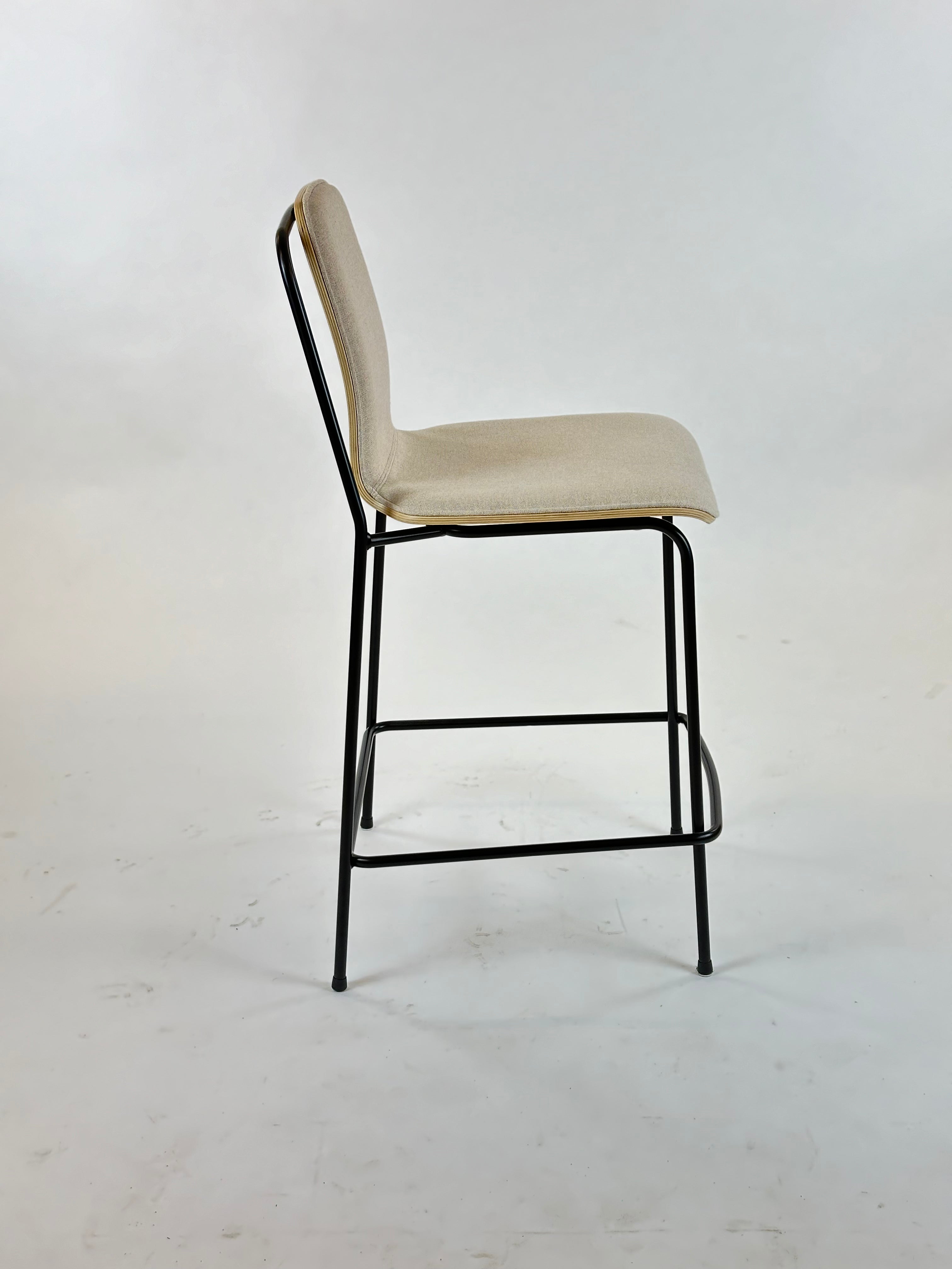 normann Copenhagen Studio barstol m. høj ryg