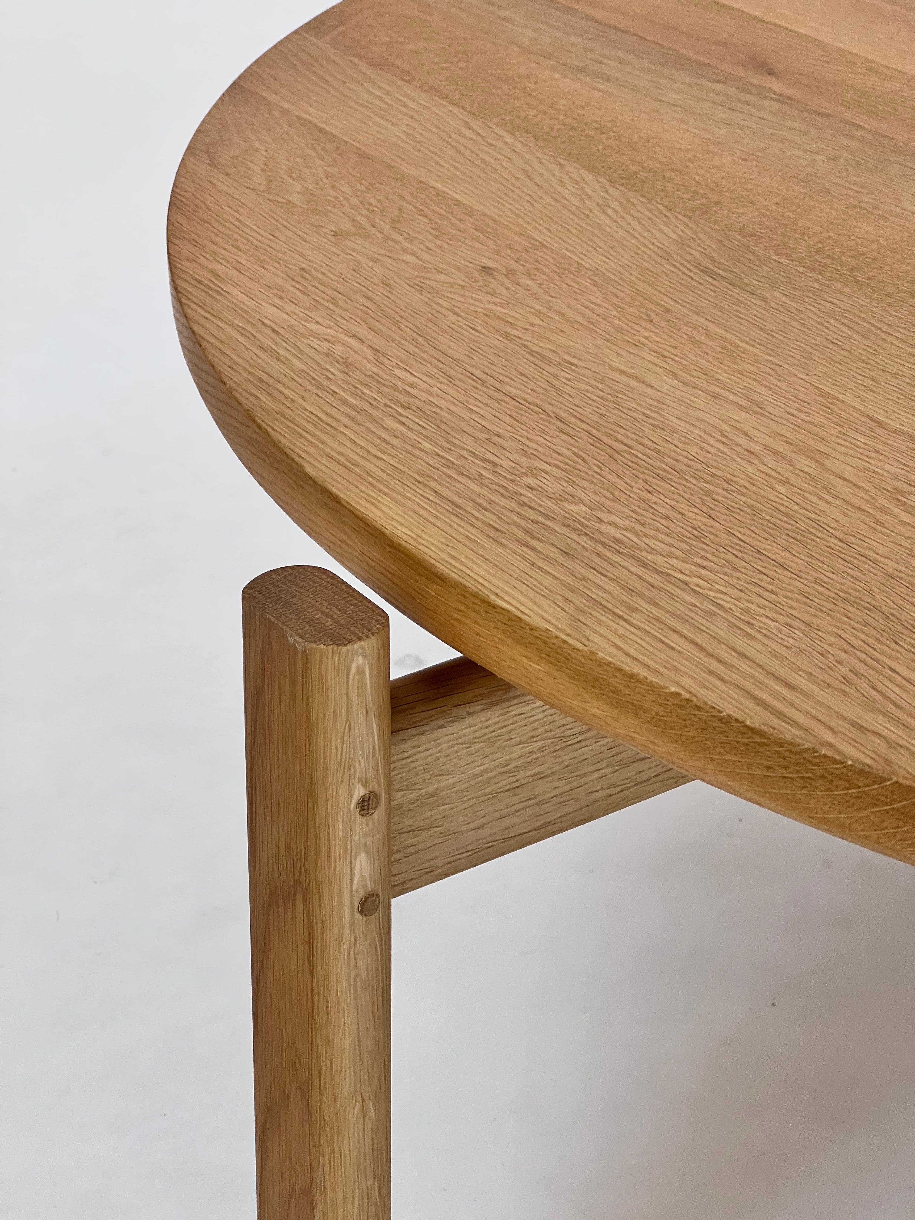 Audo Copenhagen Passage Sofabord Natural Oak Ø 90