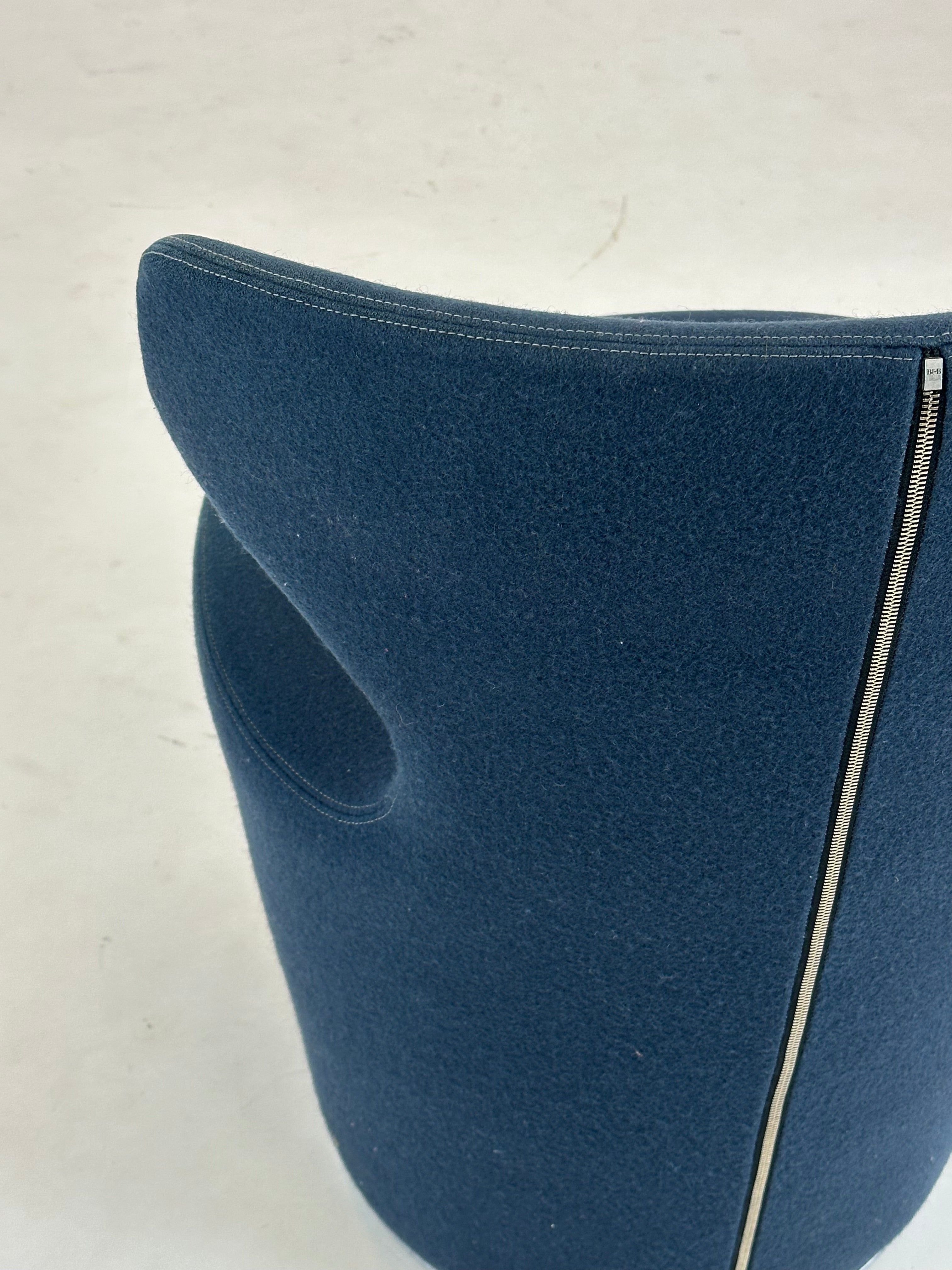 Mini Papilio Lounge Chair (Navy) - B&B Italia