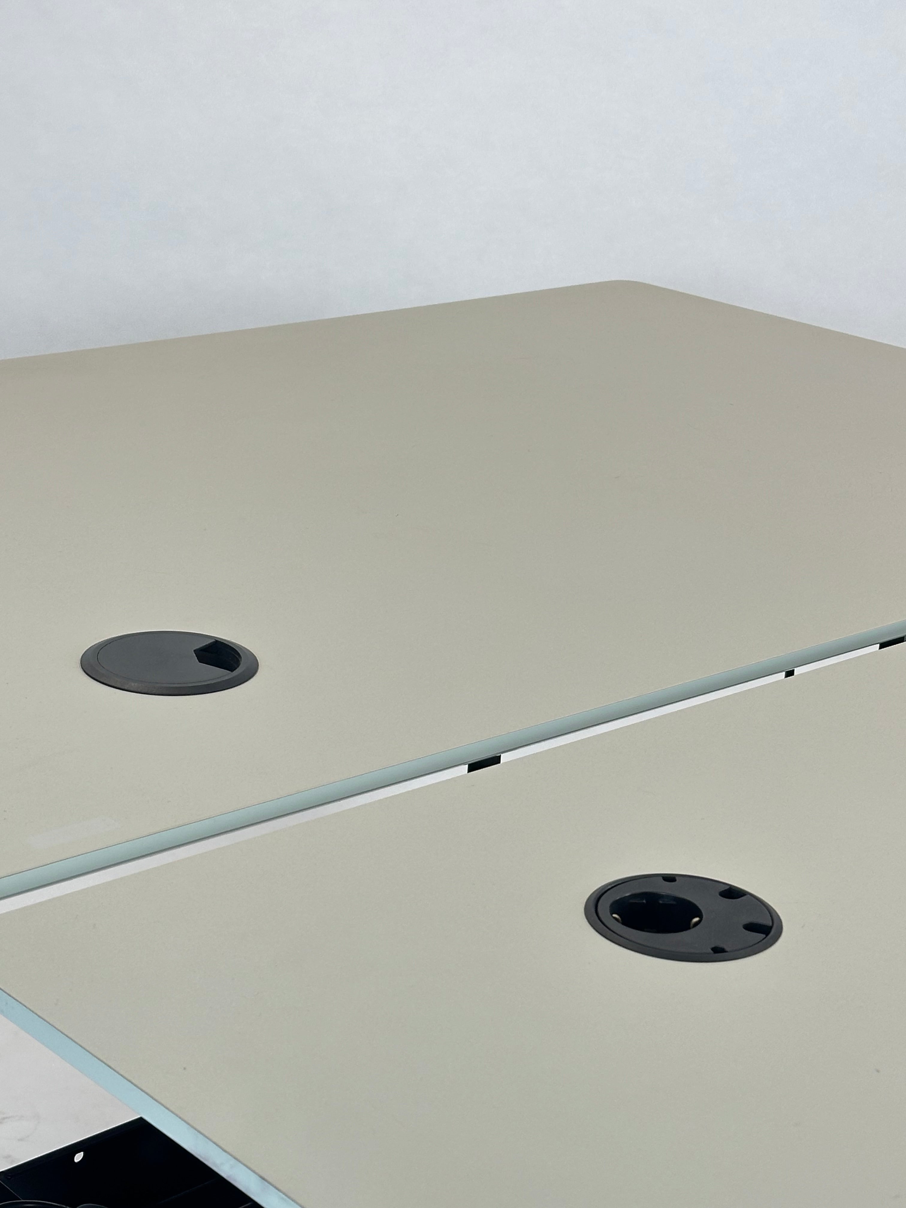Dobbelt hæve/sænkebord 125x80 (169) - Linak