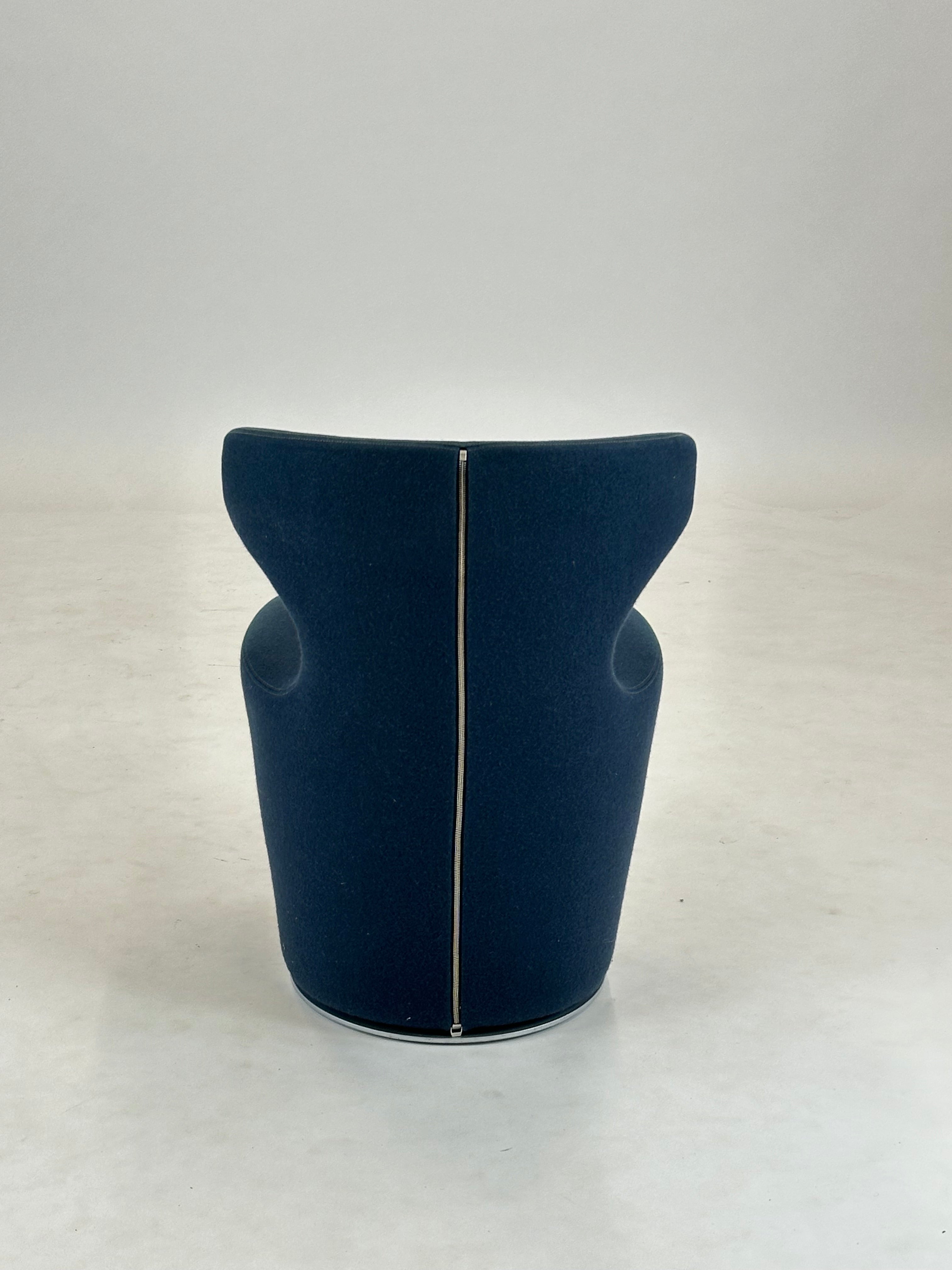 Mini Papilio Lounge Chair (Navy) - B&B Italia