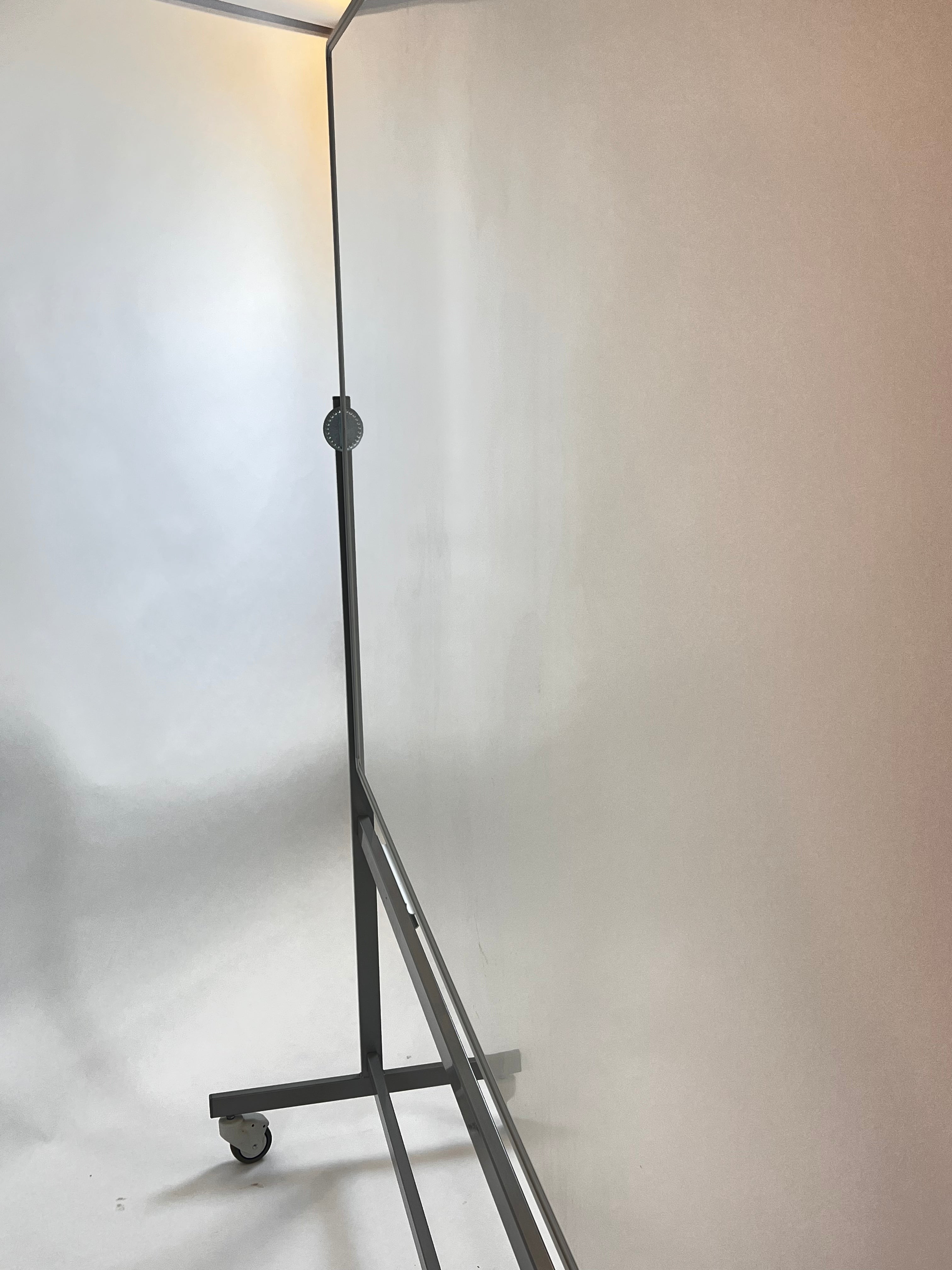 Whiteboard Magnetisk - Stor - på hjul