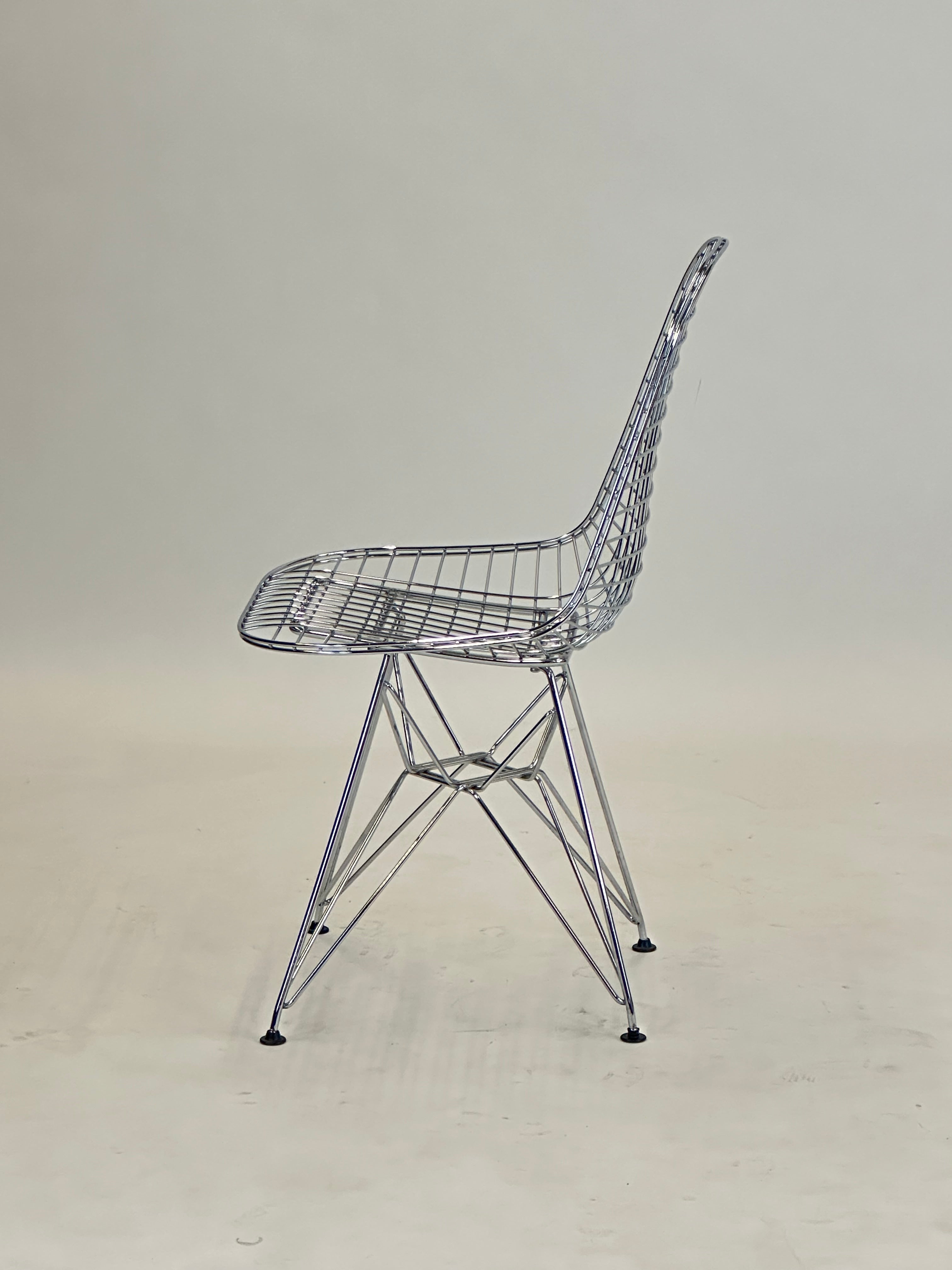 Vitra Eames Wire Chair (Krom)