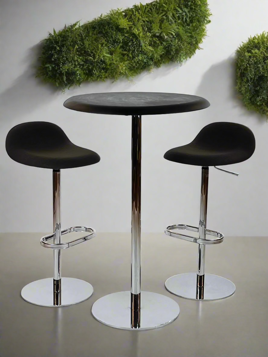 GUBI | 3D Bar Stool - Swivel Base - Polstret