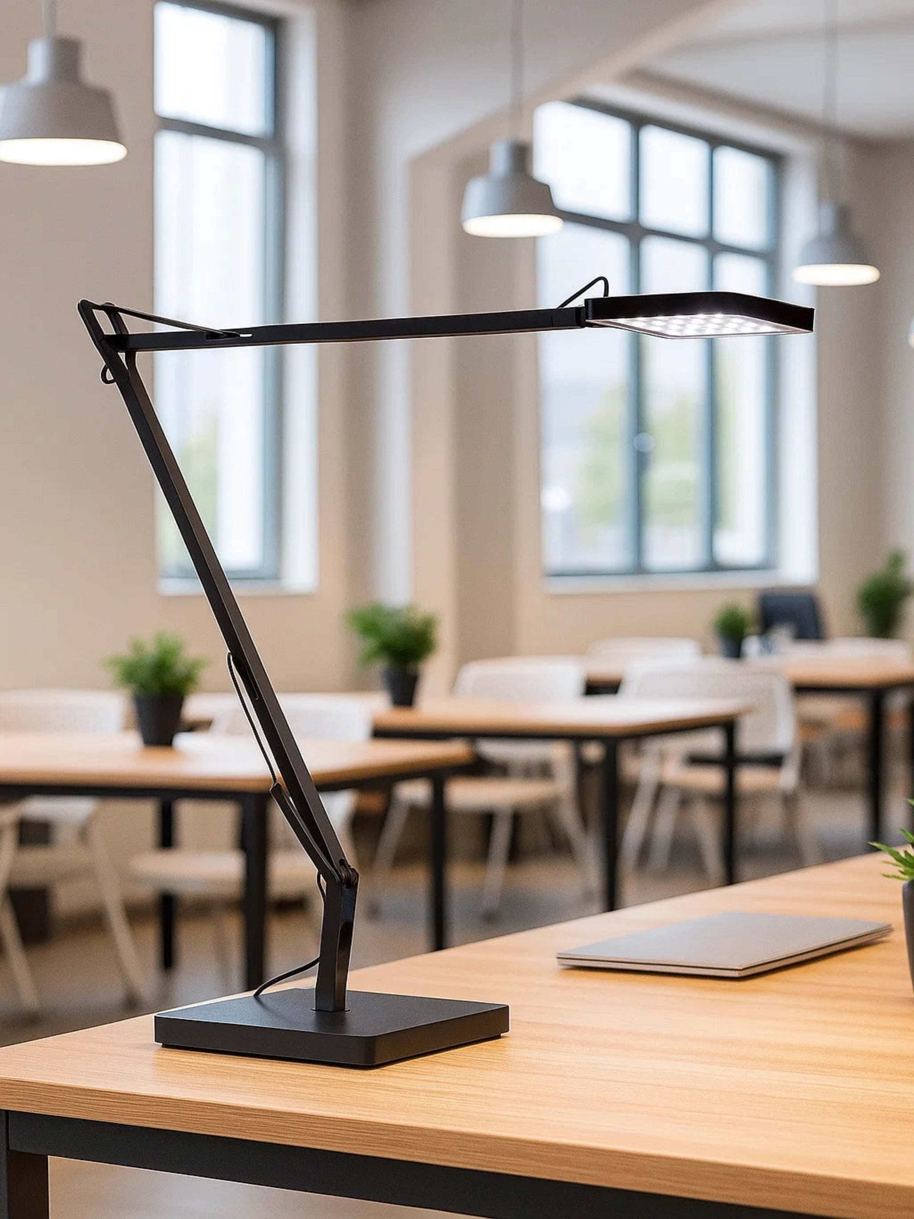 FLOS Kelvin Edge Bordlampe (Sort)