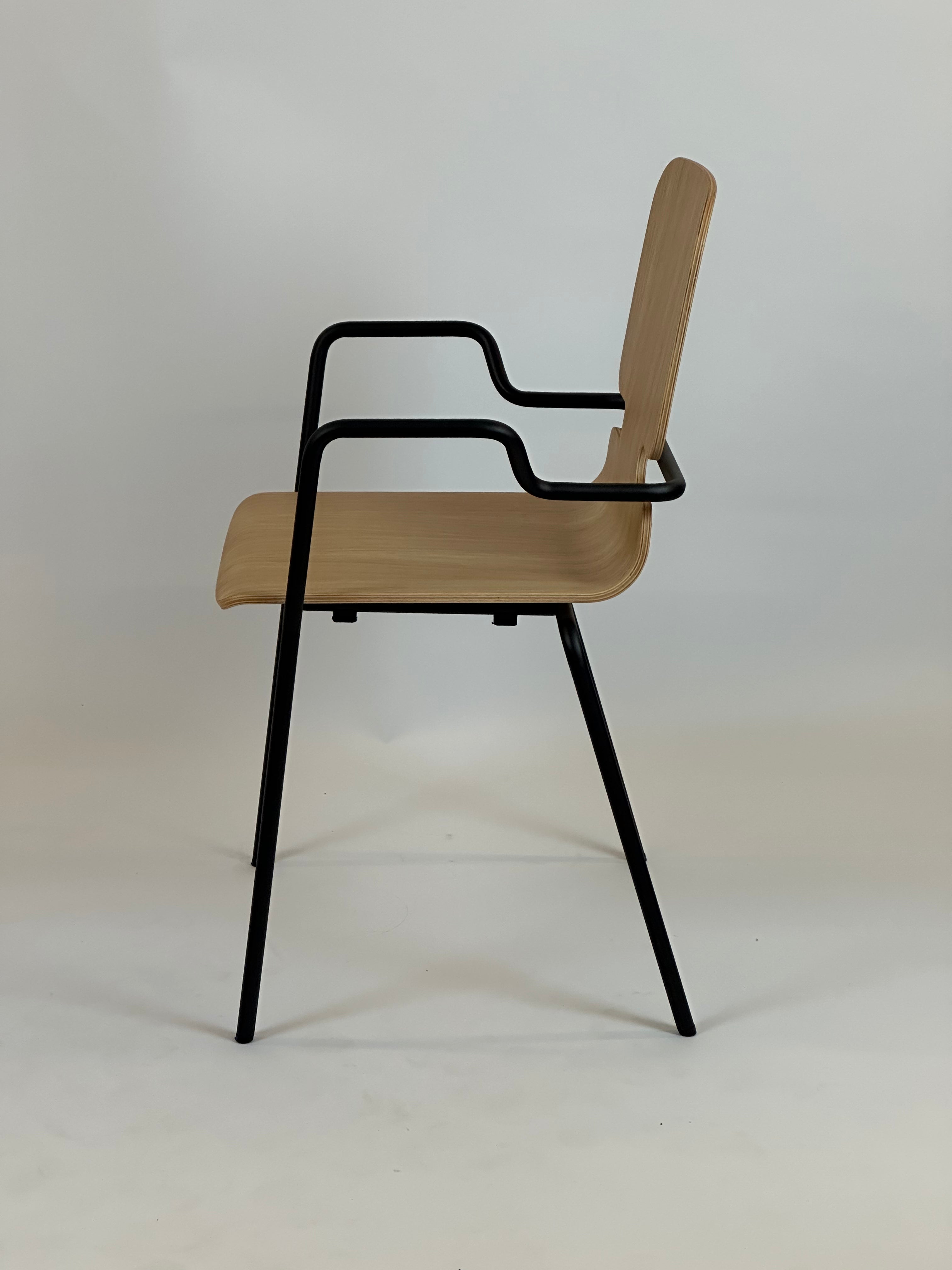 Labofa | Ohio Wire Chair (Wood/Black)