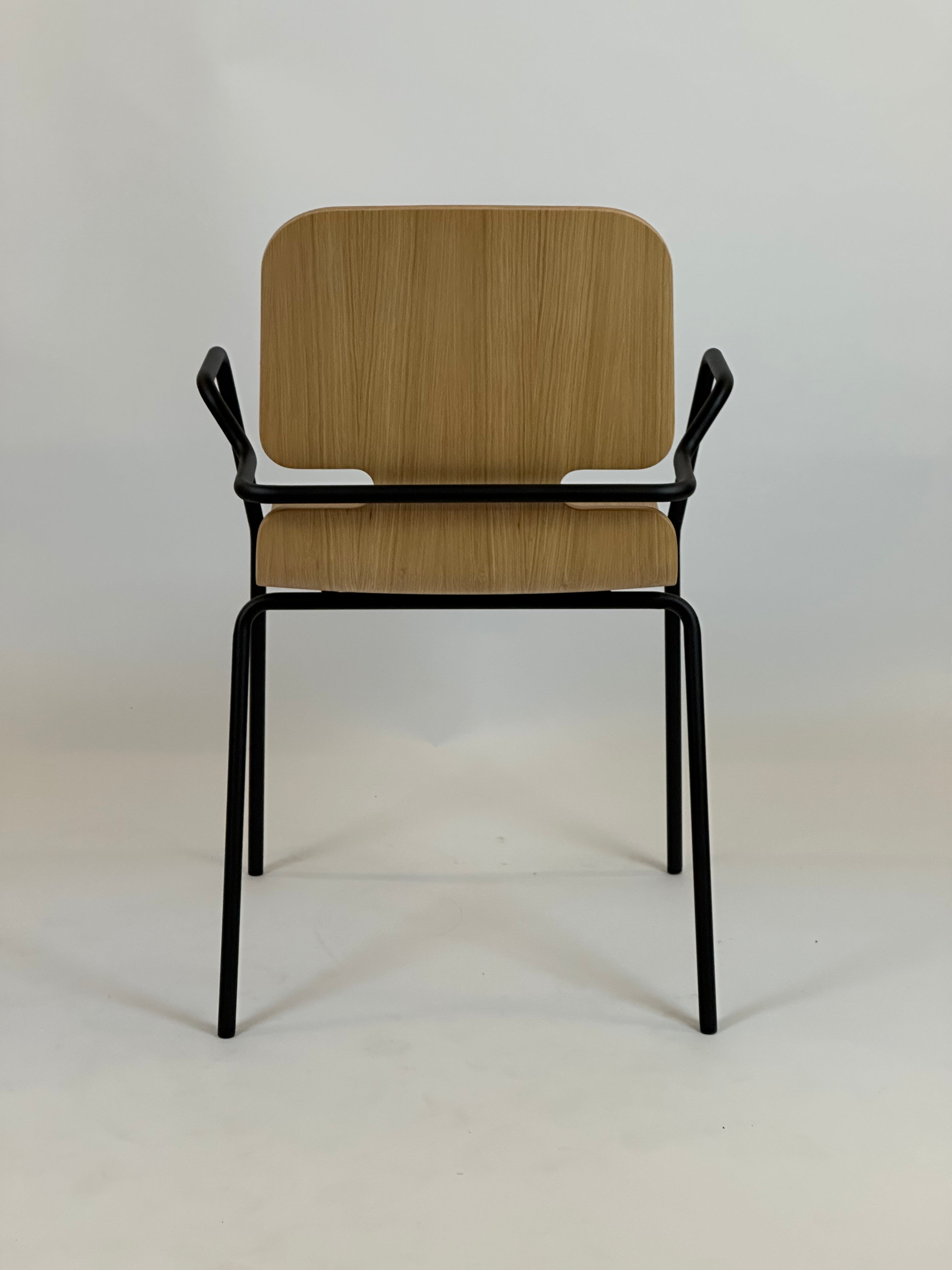 Labofa | Ohio Wire Chair (Wood/Black)