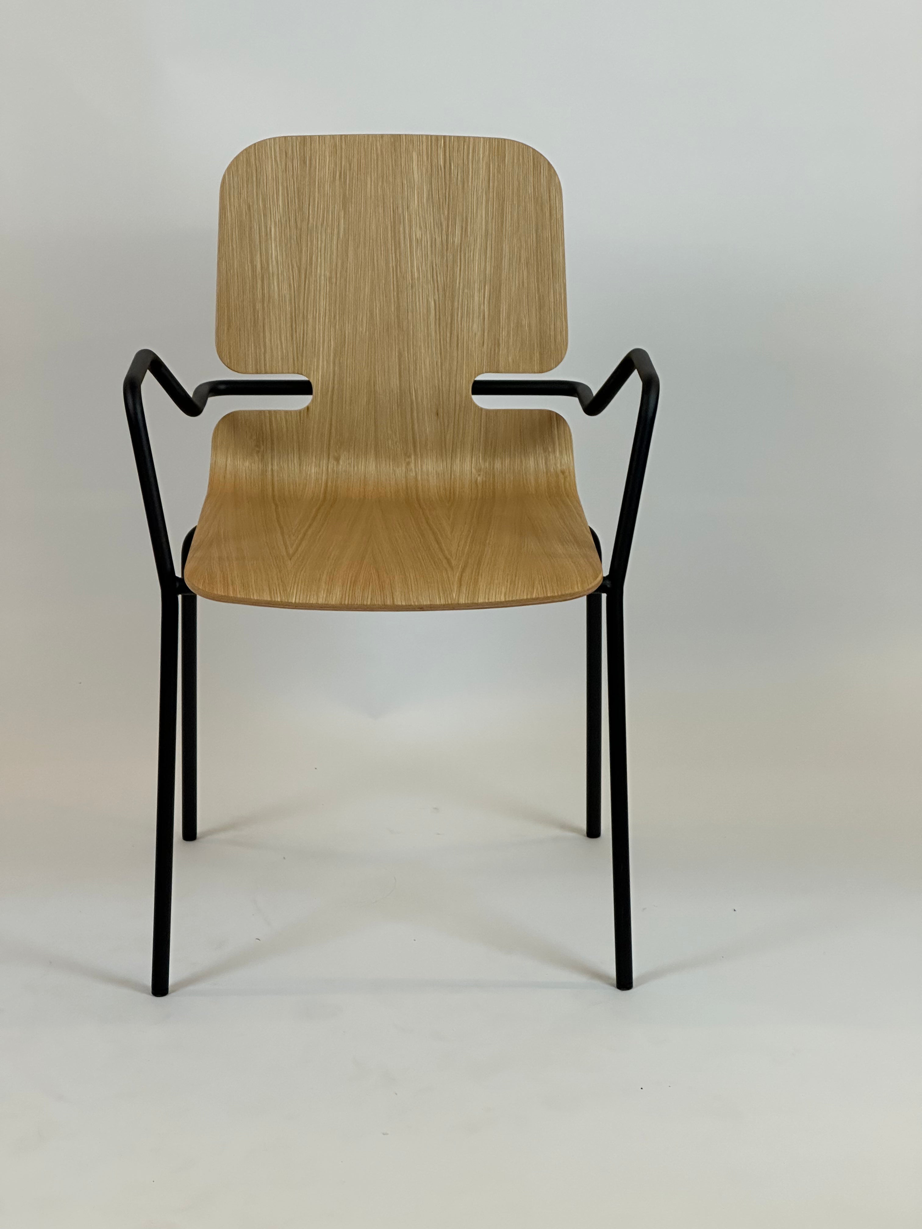 Labofa | Ohio Wire Chair (Wood/Black)