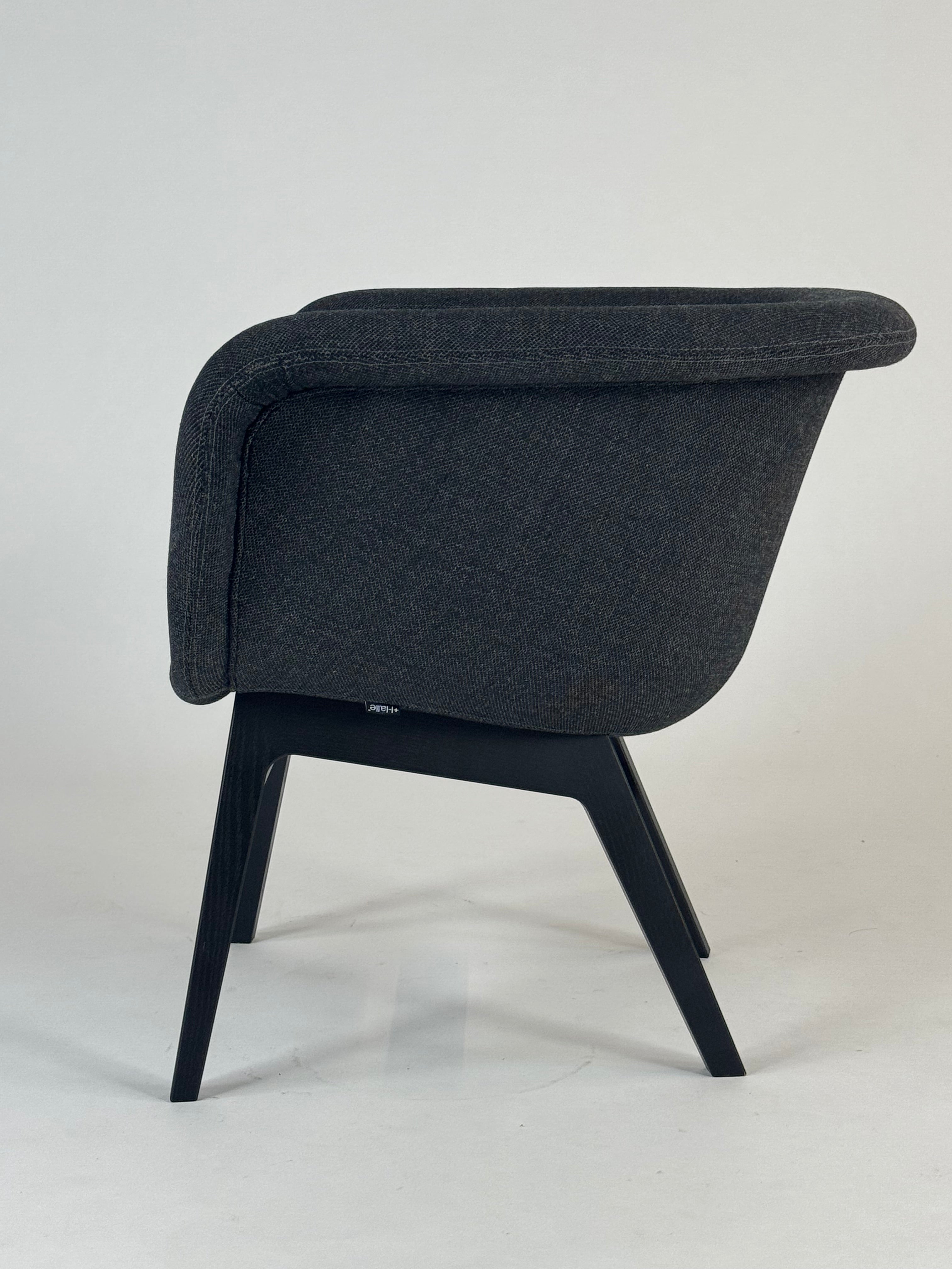 +Halle | Chester Loungestol (Sort)