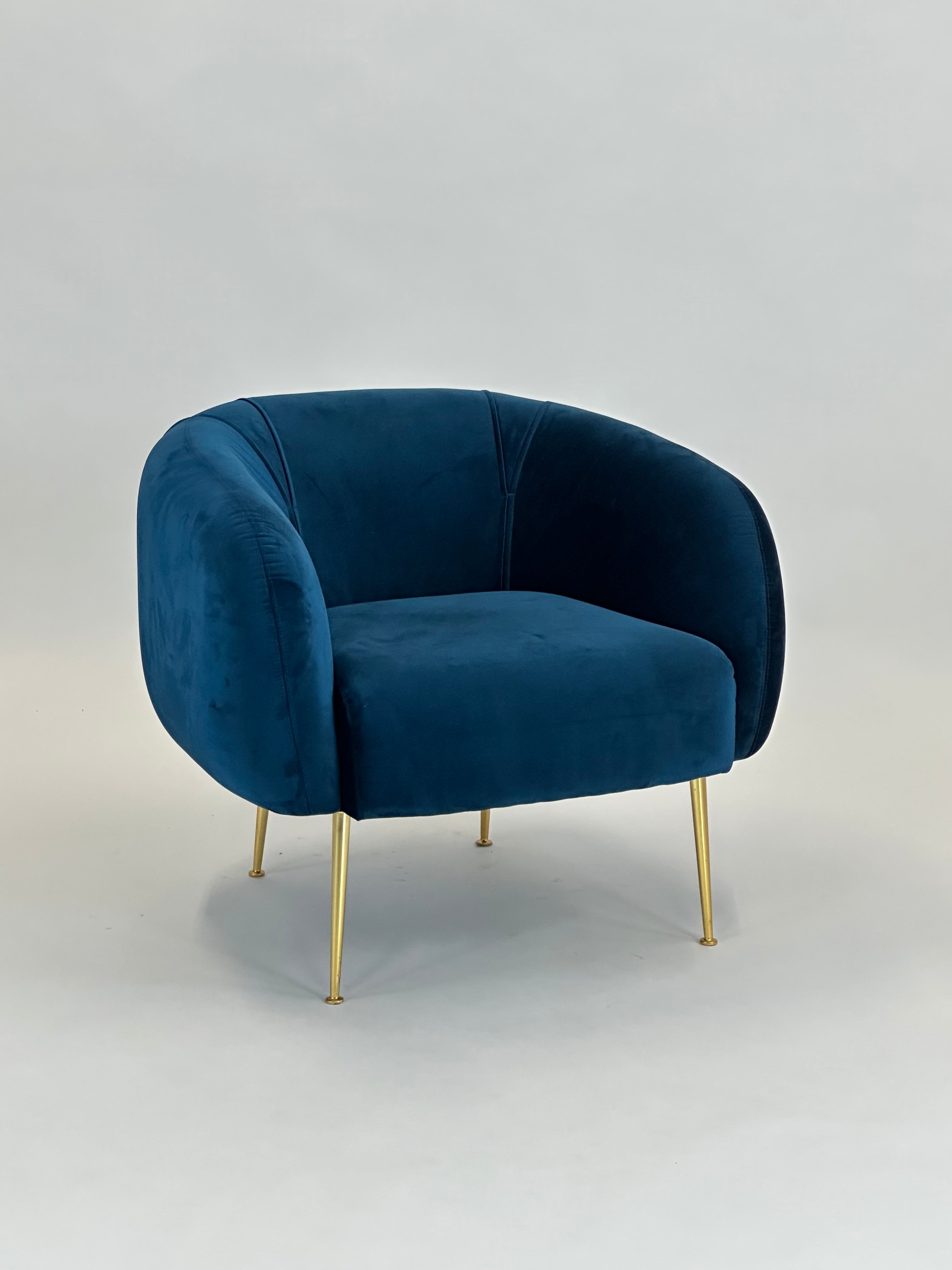 Velour Lounge Chair fra Sofacompany