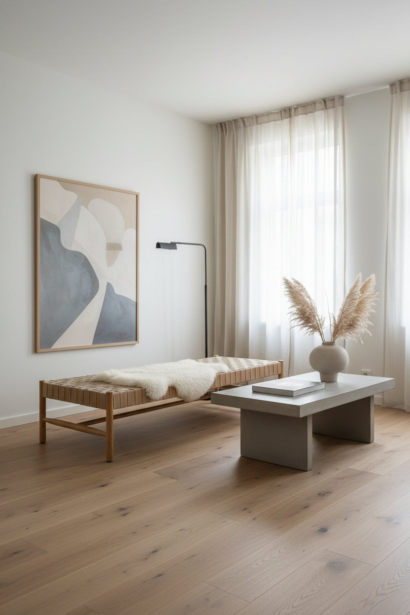 Daybed – Beige/Natur Stel