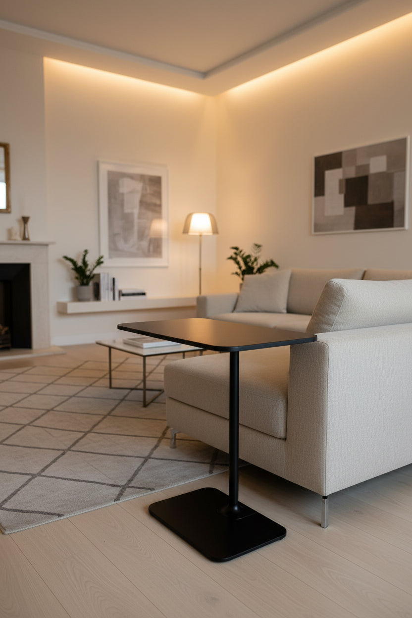 Coalesse Lagunitas Bord - Sort 61x32x64 cm