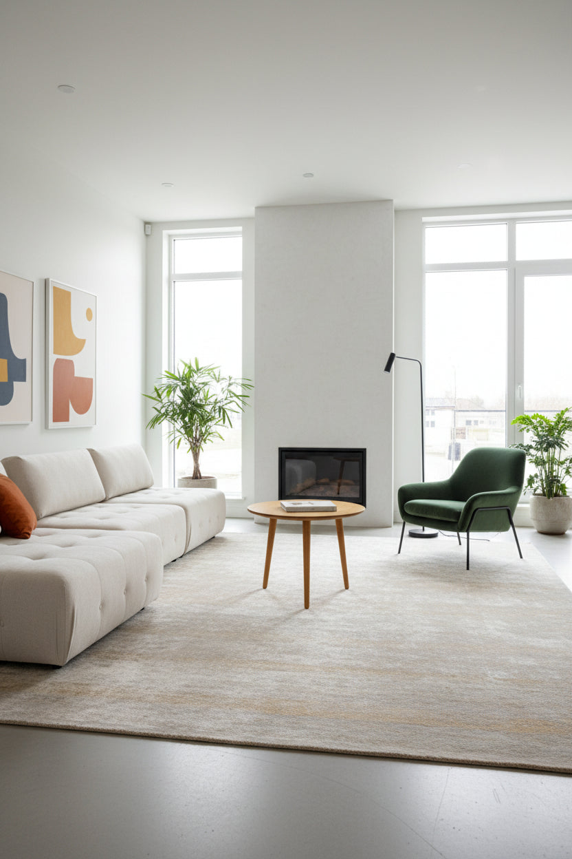 Via CPH Sofabord – Natur Ø48 cm