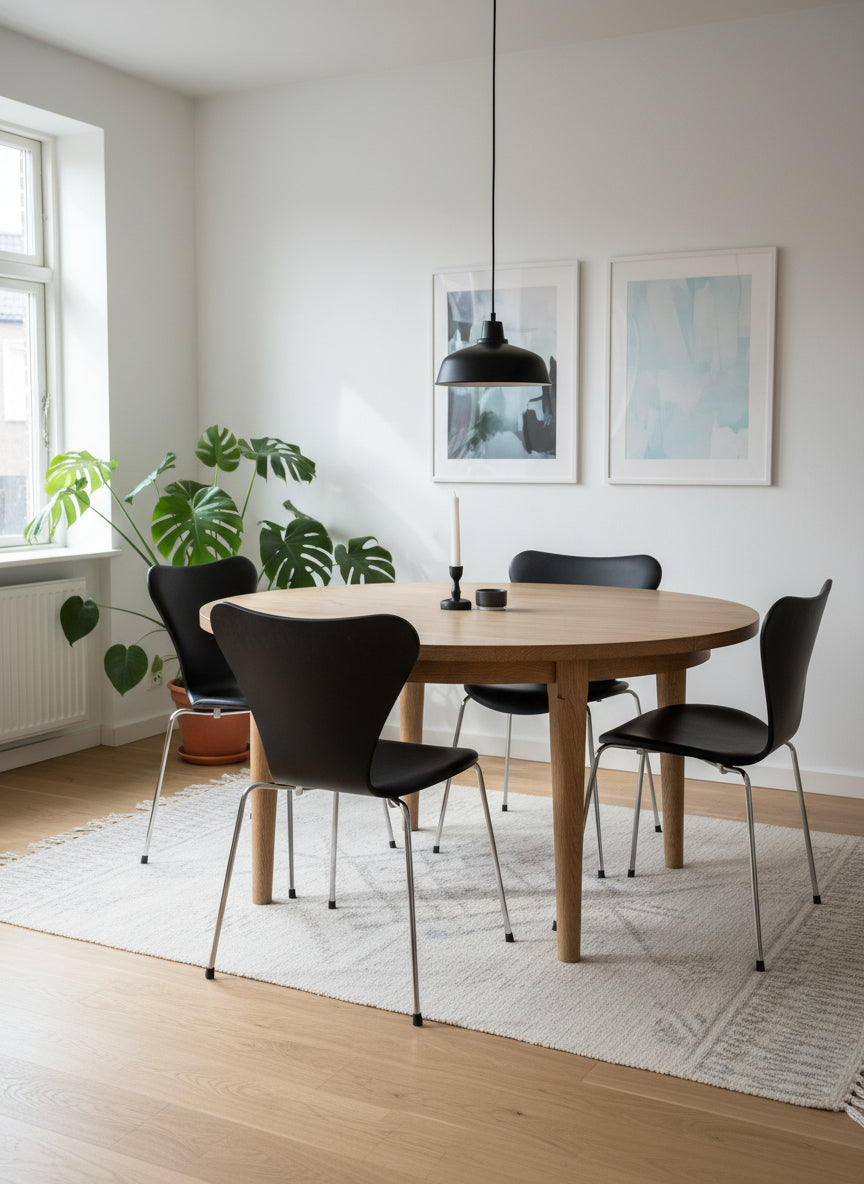 Fritz Hansen | Series 7 Stol (Sort)