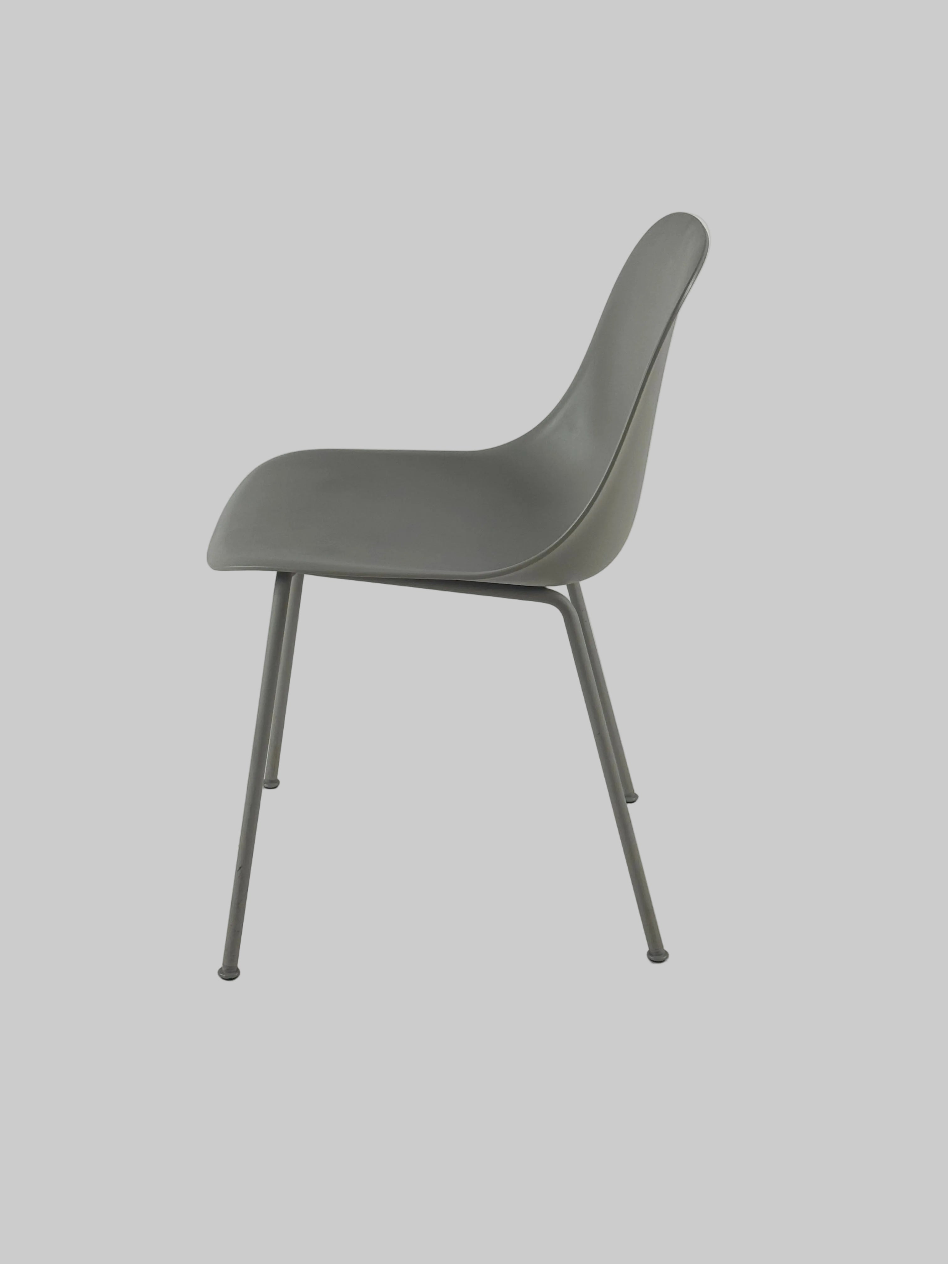 Muuto Fiber Side Stol - Grå