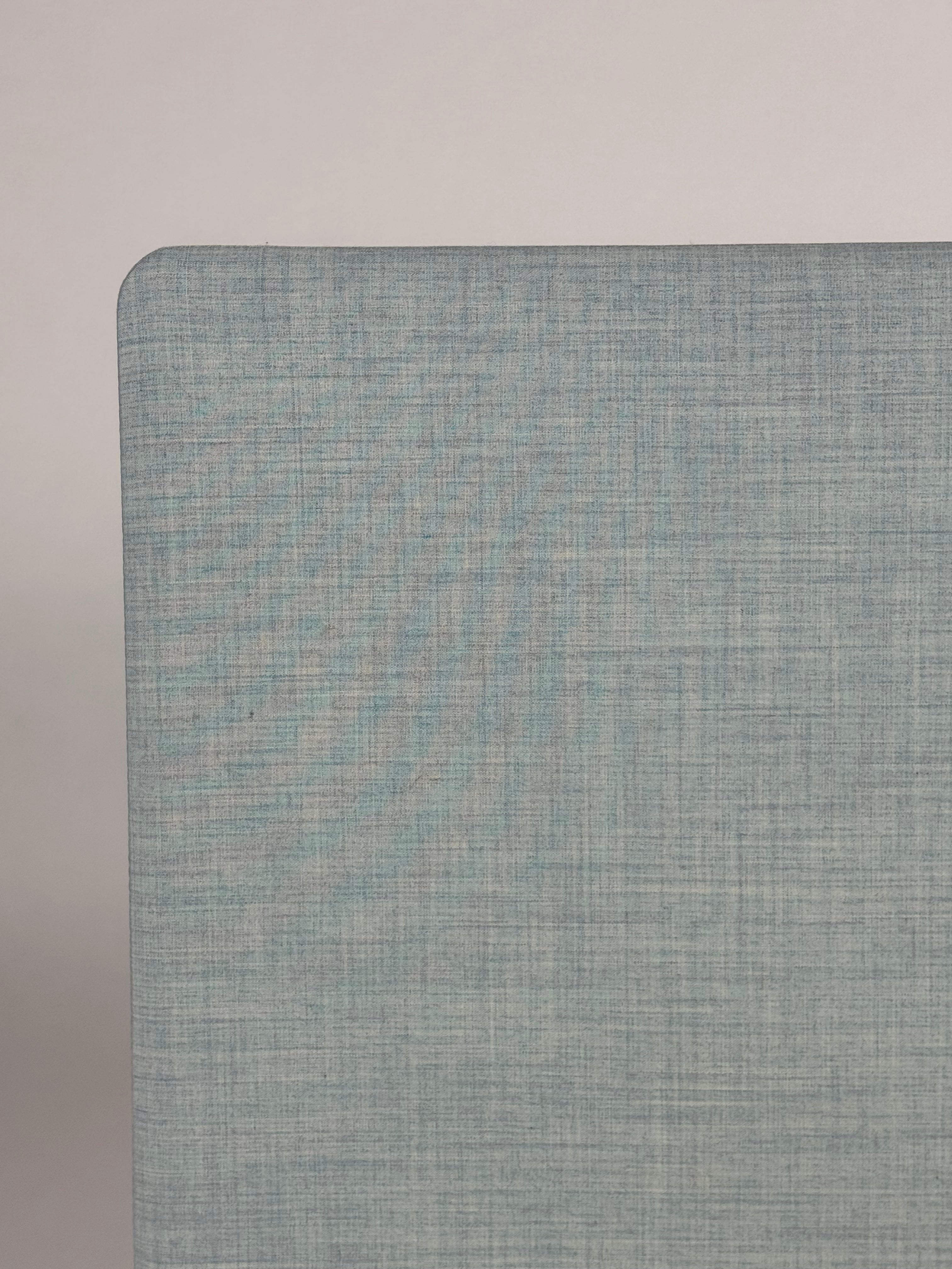 Bordskærm – Lyseblå 160x80 cm