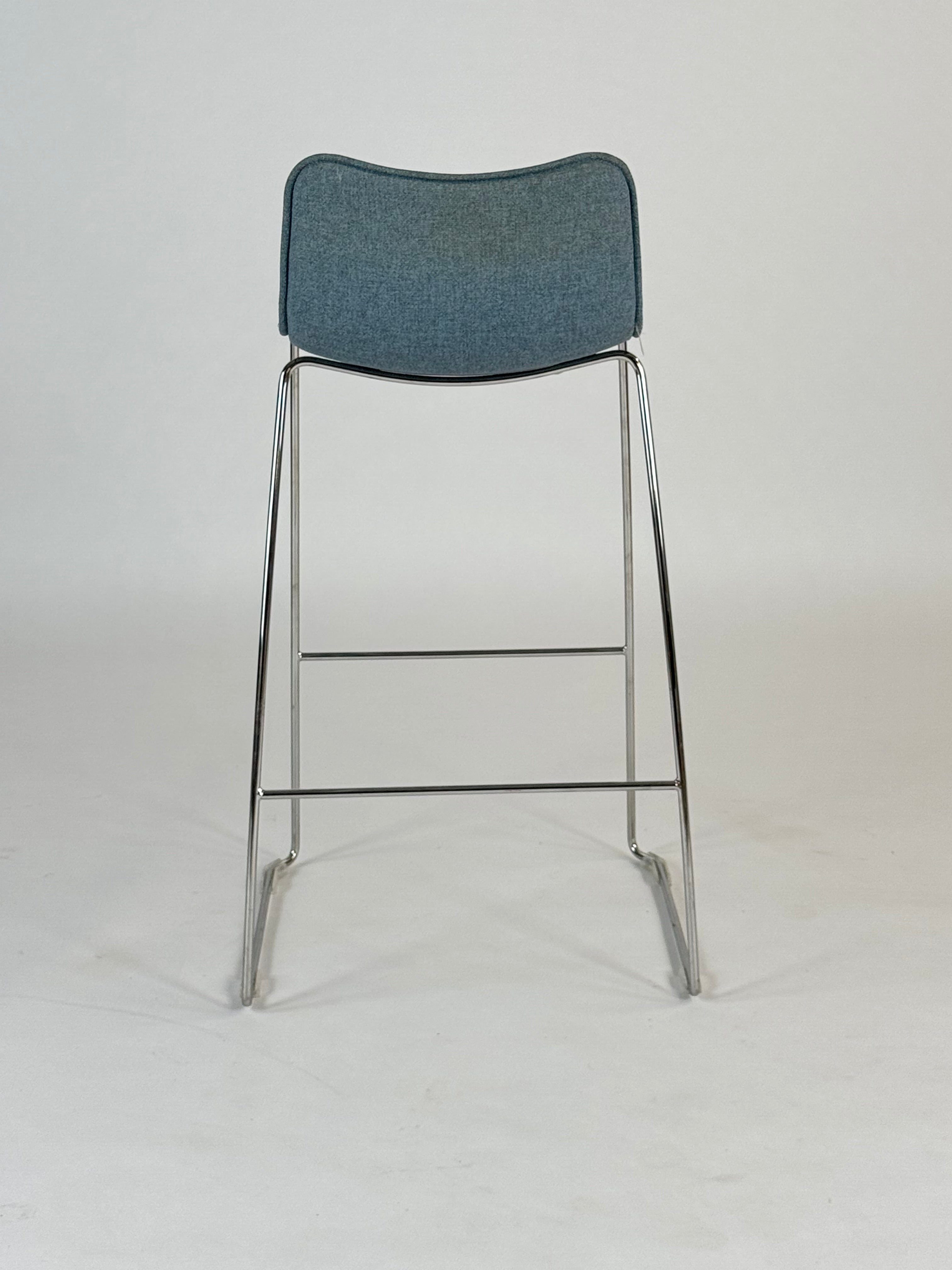 Moschella Cable Barstol – Blå