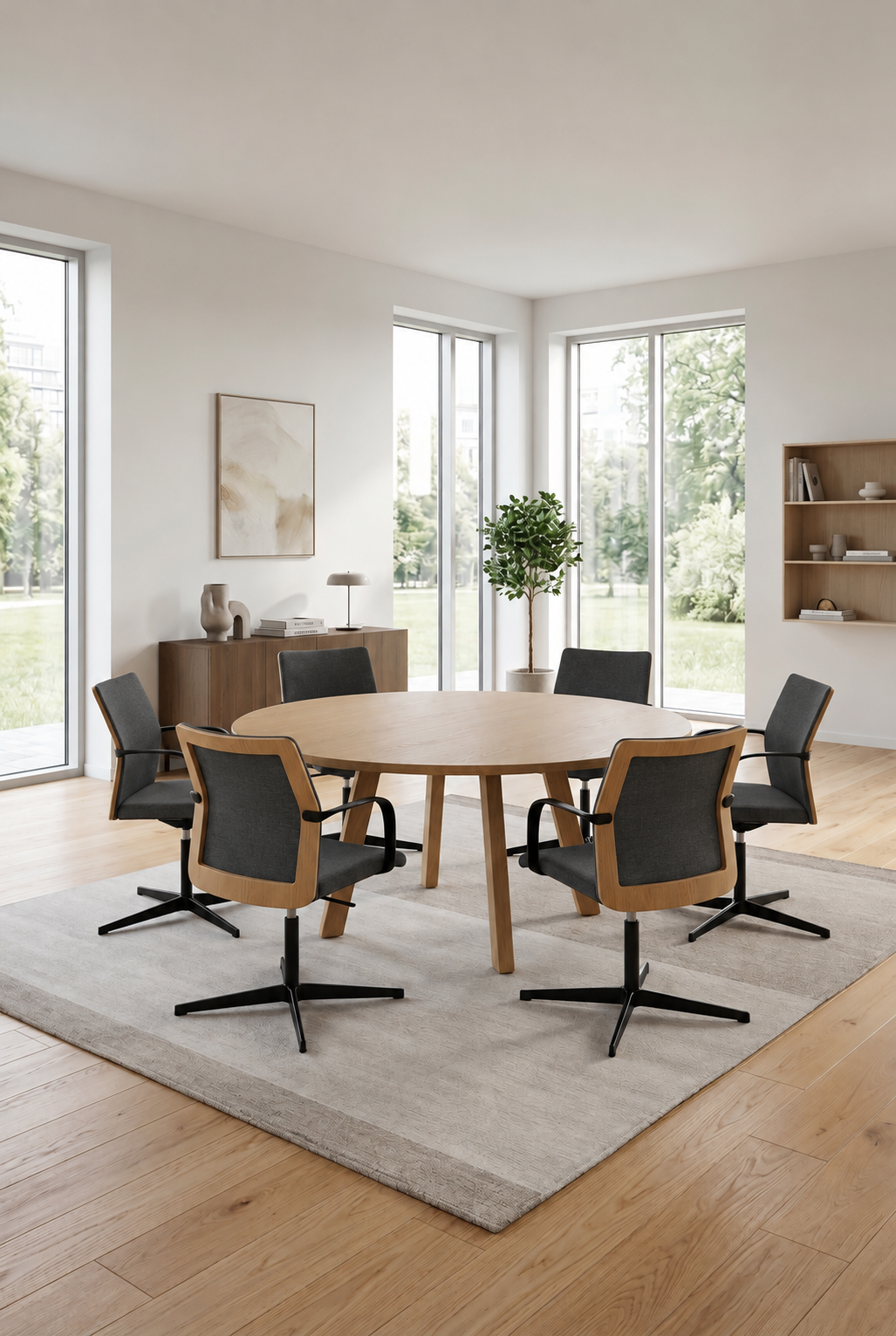 Rundt Bord – Natur Ø160