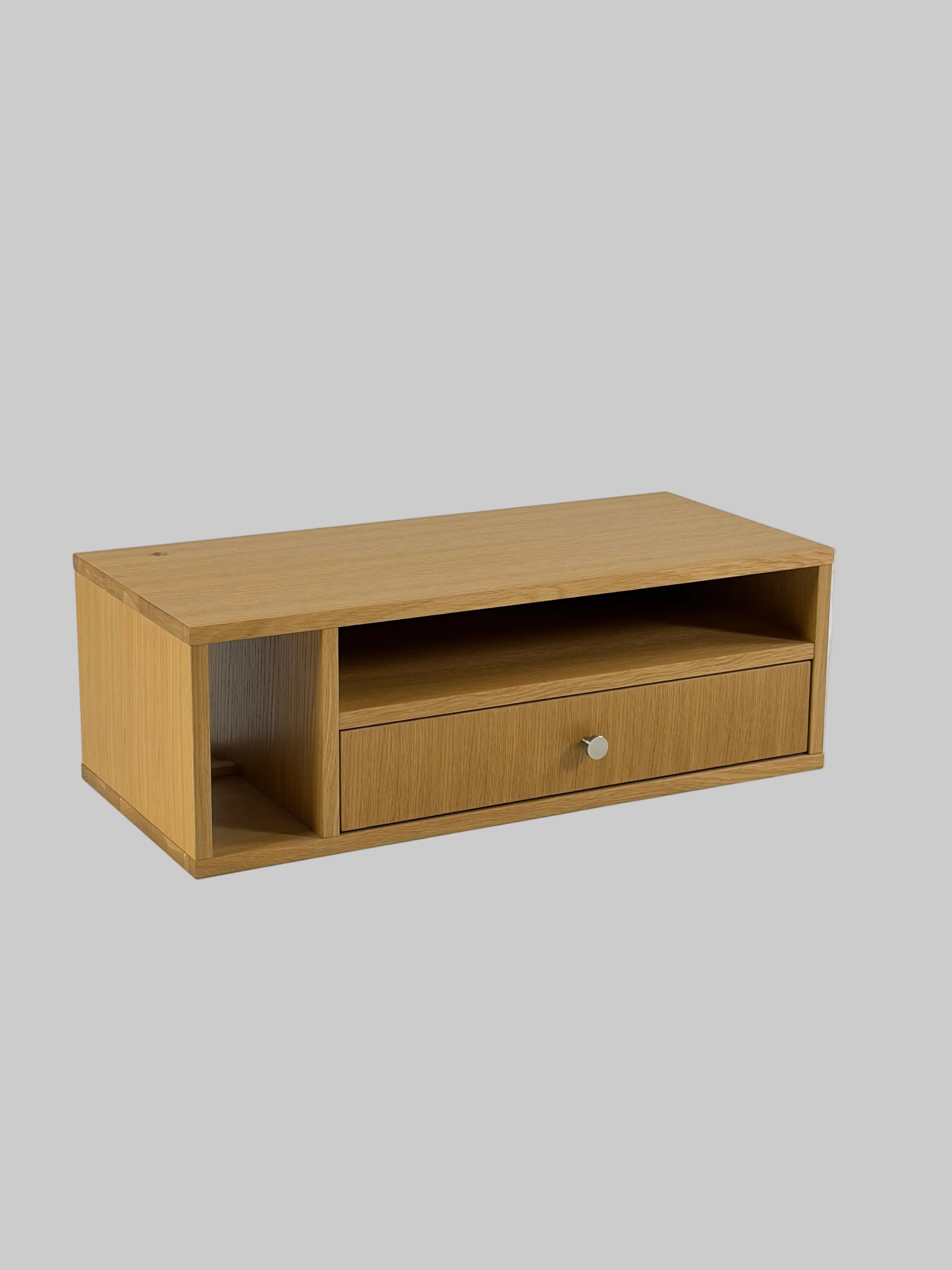 Hylde m. Skuffe – Natur 74x33x25