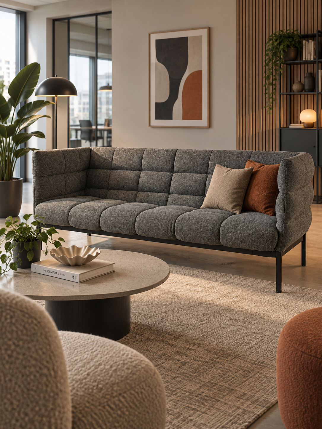 Bolia Aura Sofa – Grå/Sort Stel
