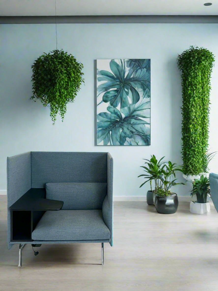 Muuto Outline Highback Work 100 Sofa (Blå)
