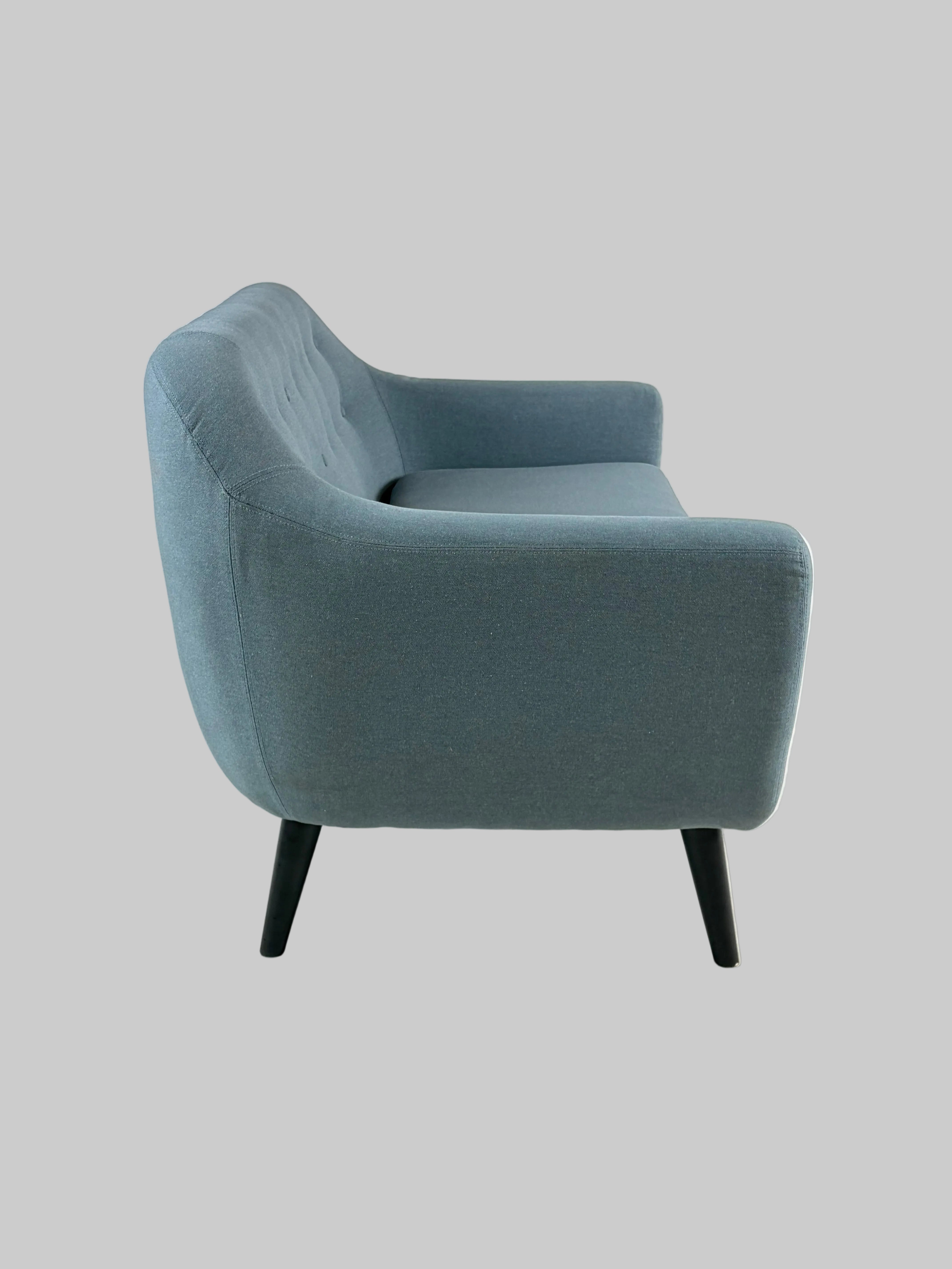 Idemøbler Walden Sofa – Blå/Sort Stel