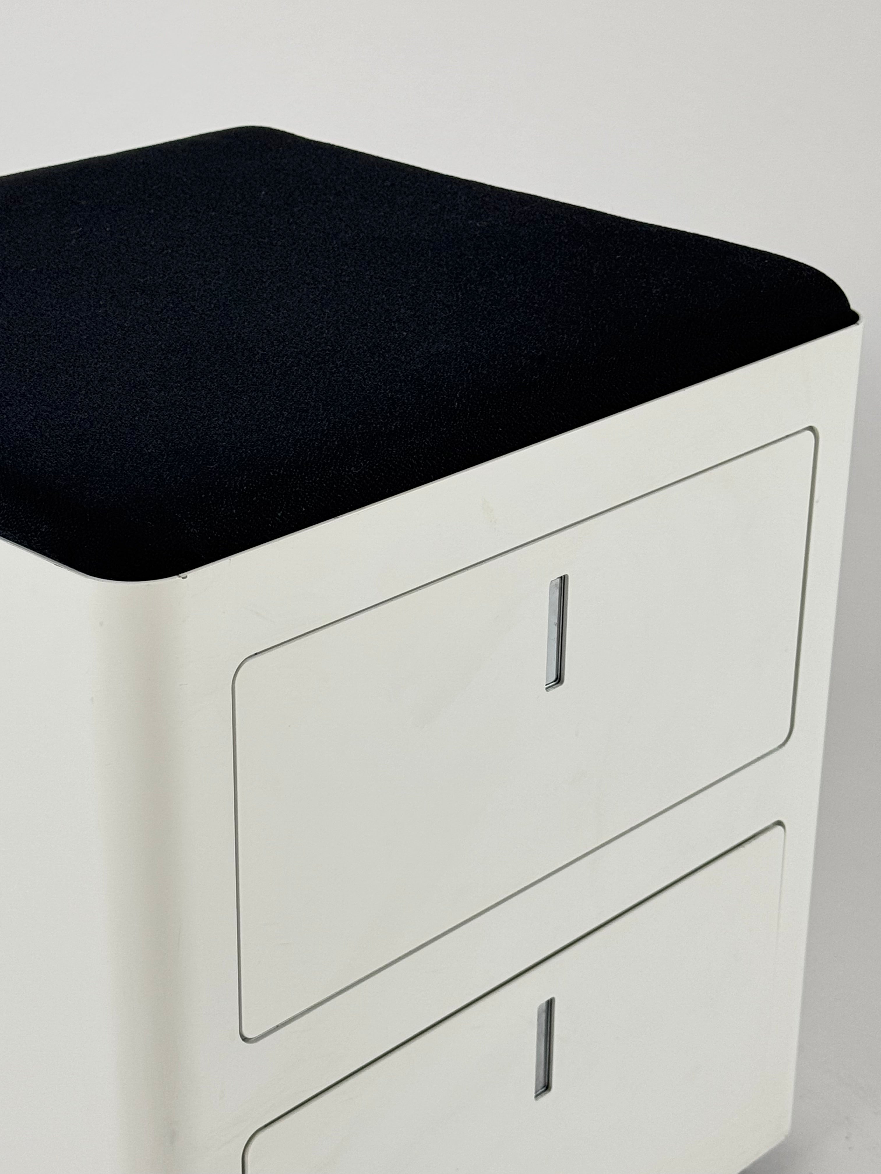 Dieffebi cBox Skuffemodul – Hvid/Sort