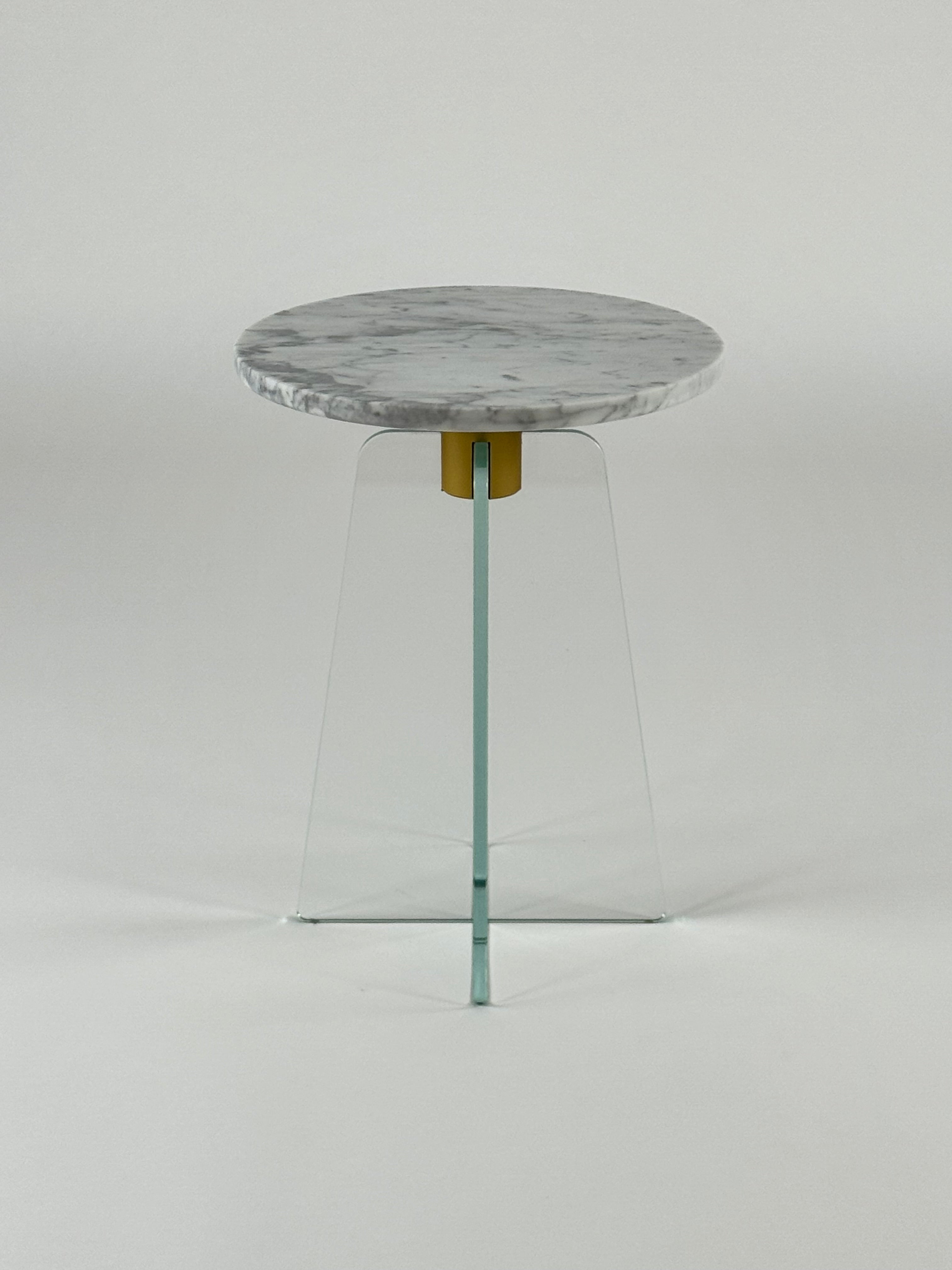 Million Cupola Sofabord - Hvid Marmor