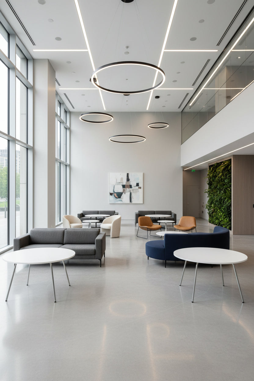 Gribskov Inventarsnedkeri Sofabord – Hvid/Krom