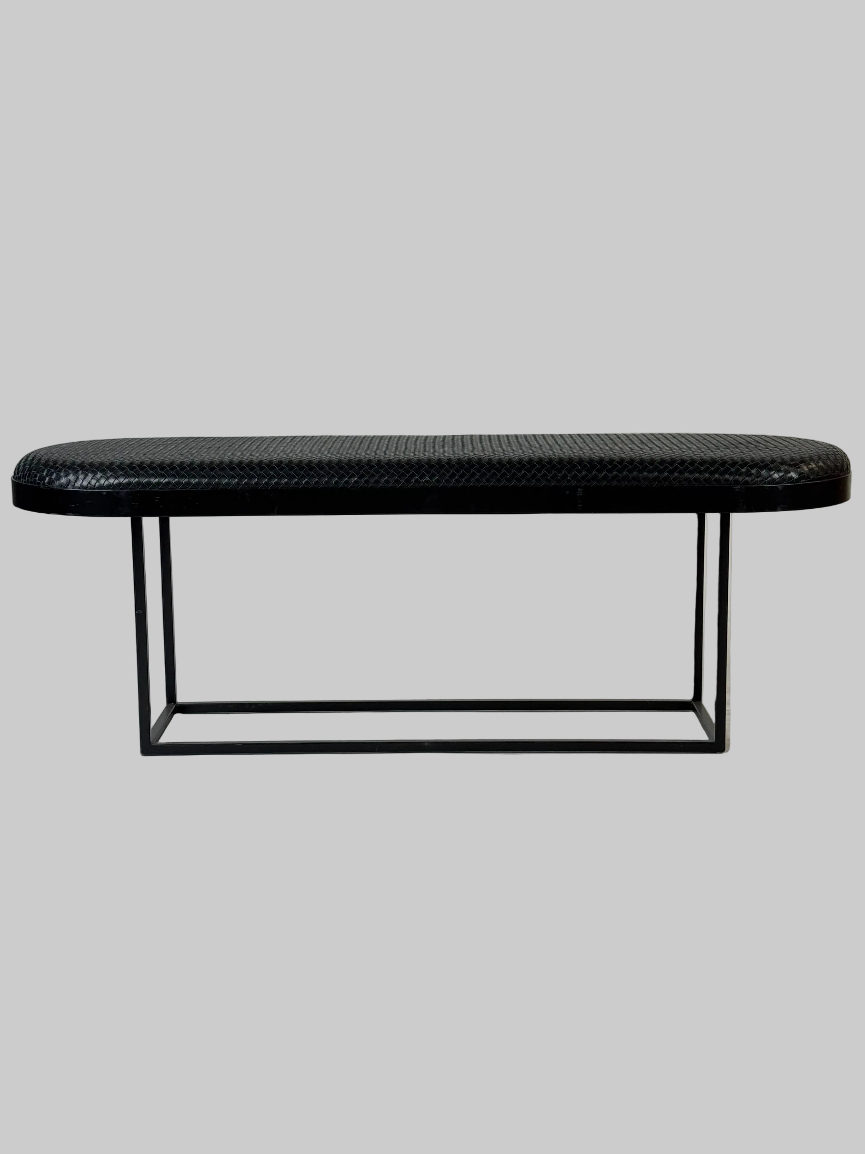 Bolia Bænk – Sort Læder