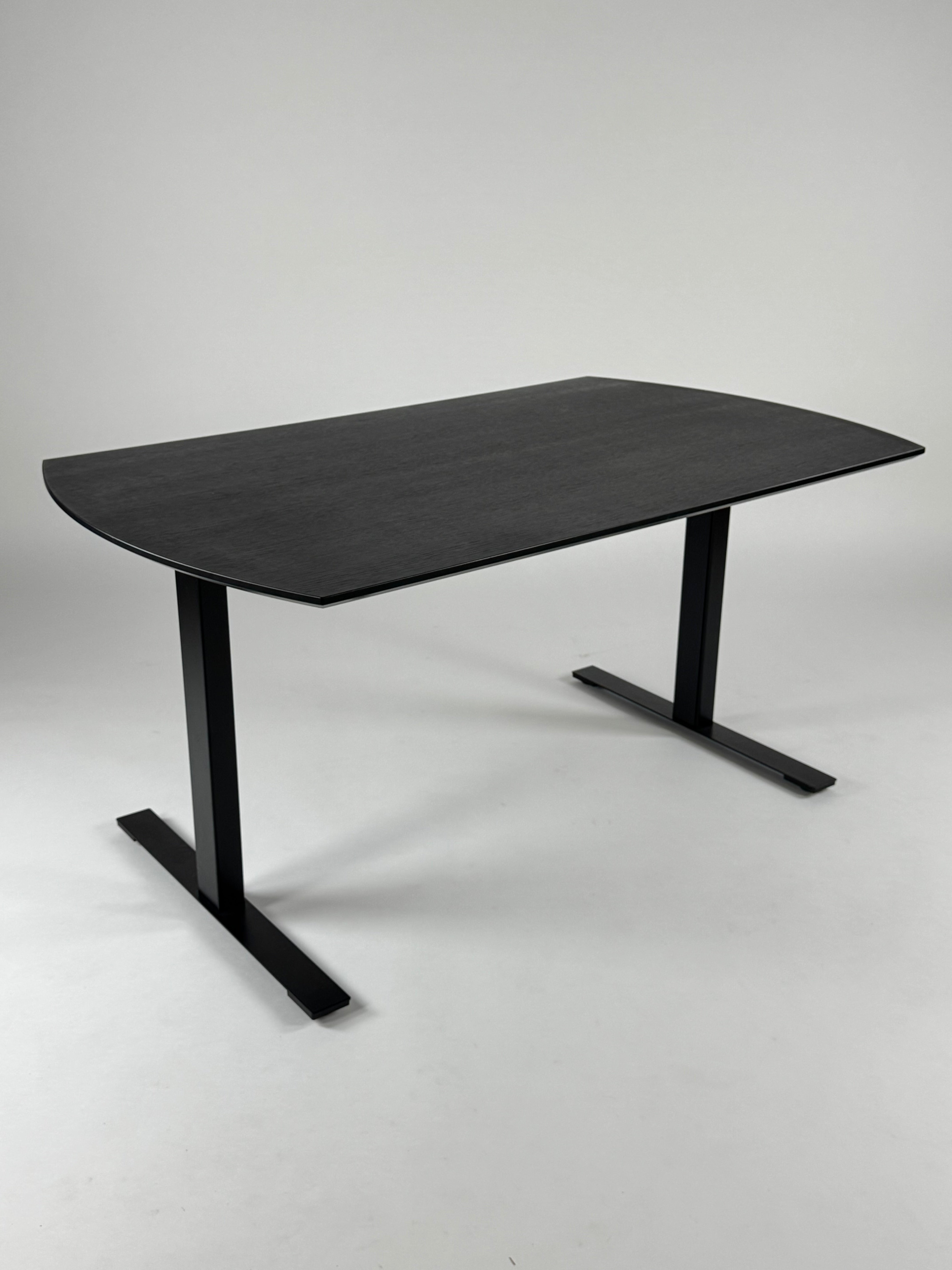Dencon Delta Bord - Sort 180x90 cm