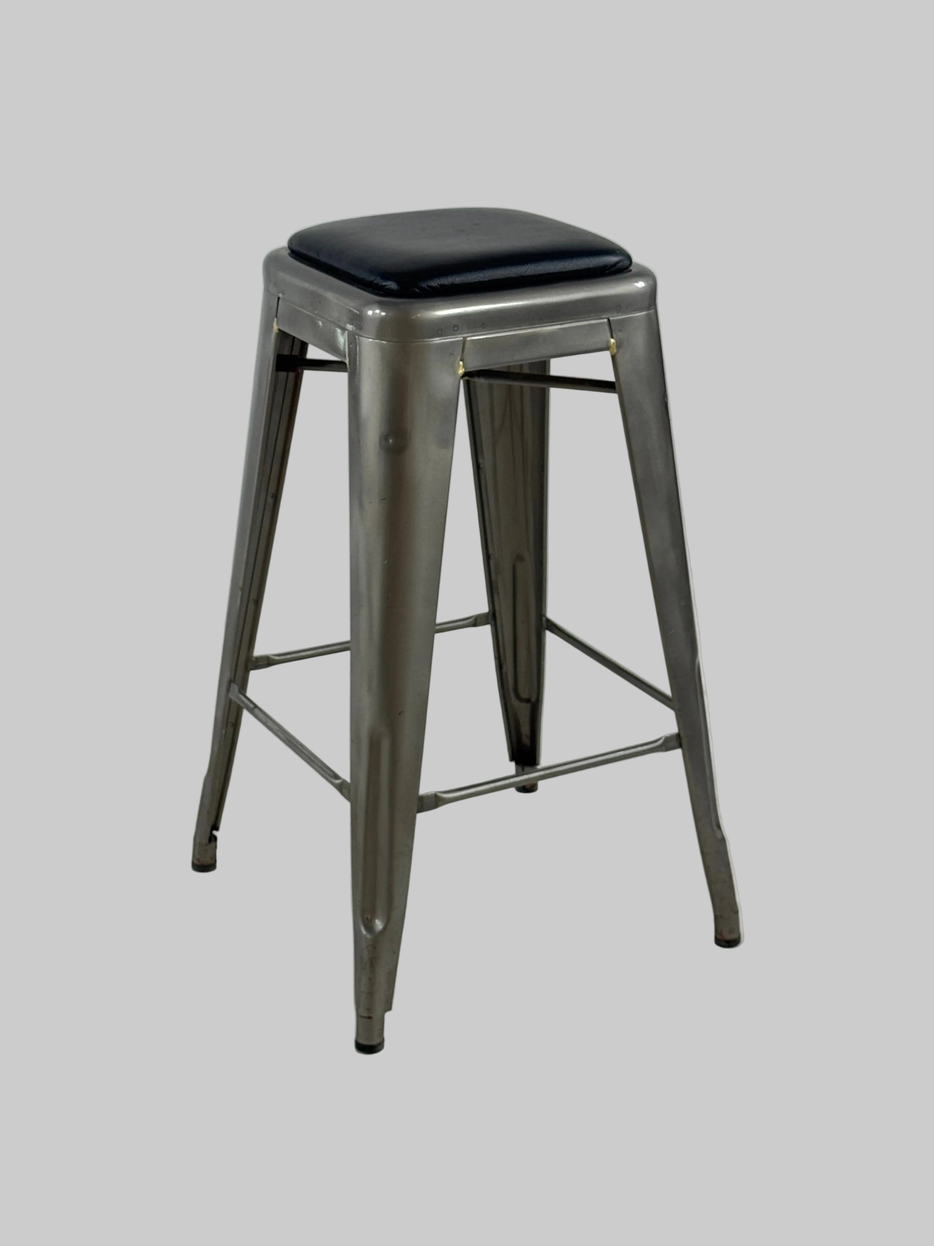 Tolix H75 Barstol – Grå SH 75 cm