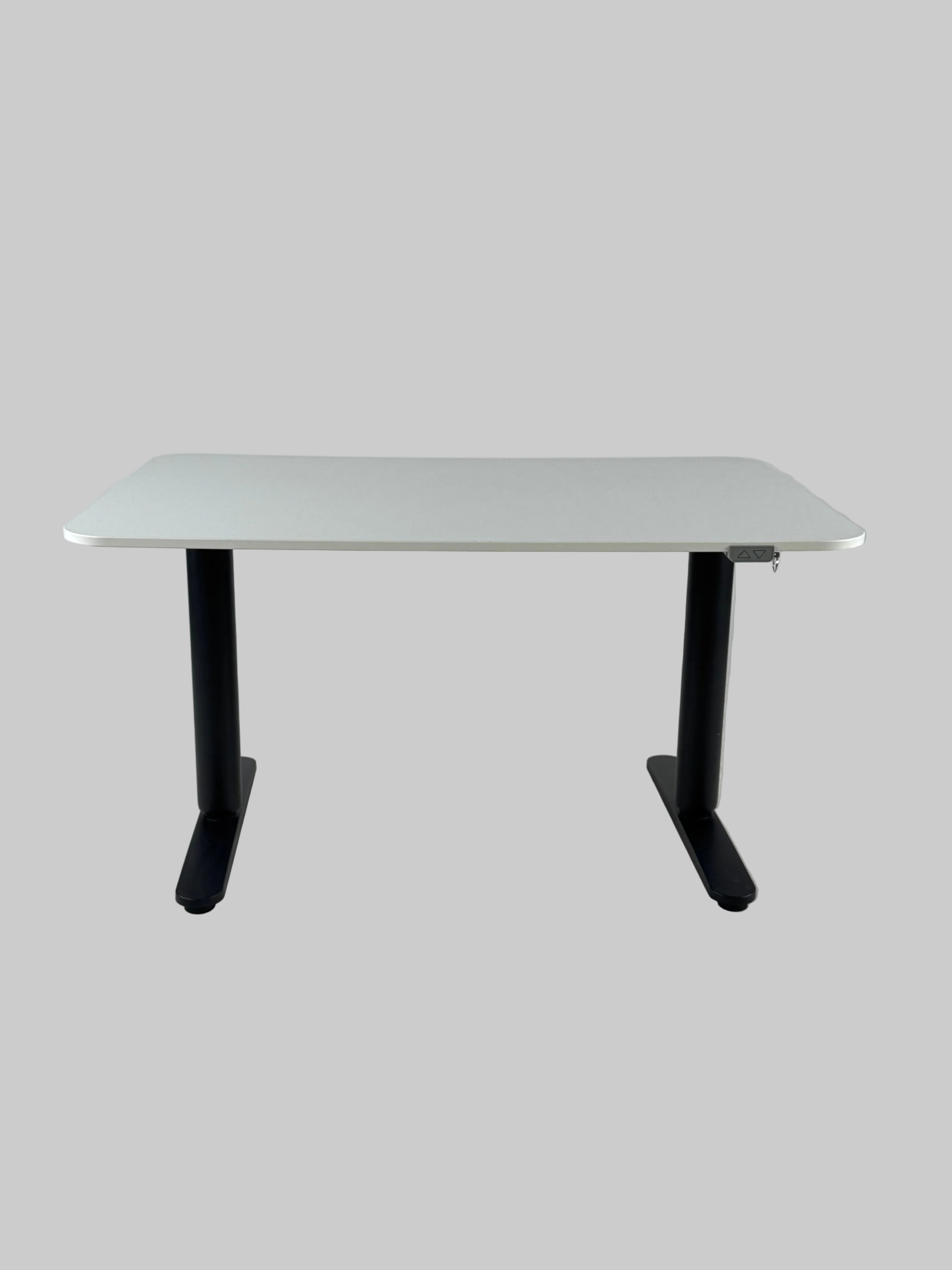 IKEA BEKANT Hæve/sænkebord – Hvid/Sort Stel 120x80 cm
