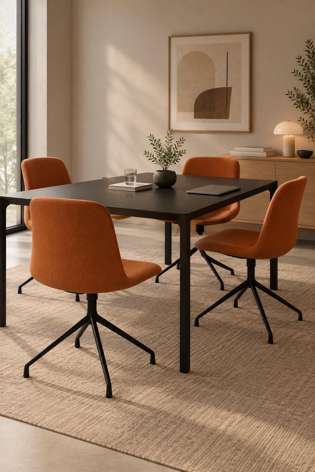 HAY AAC11 Stol – Orange/Sort Stel