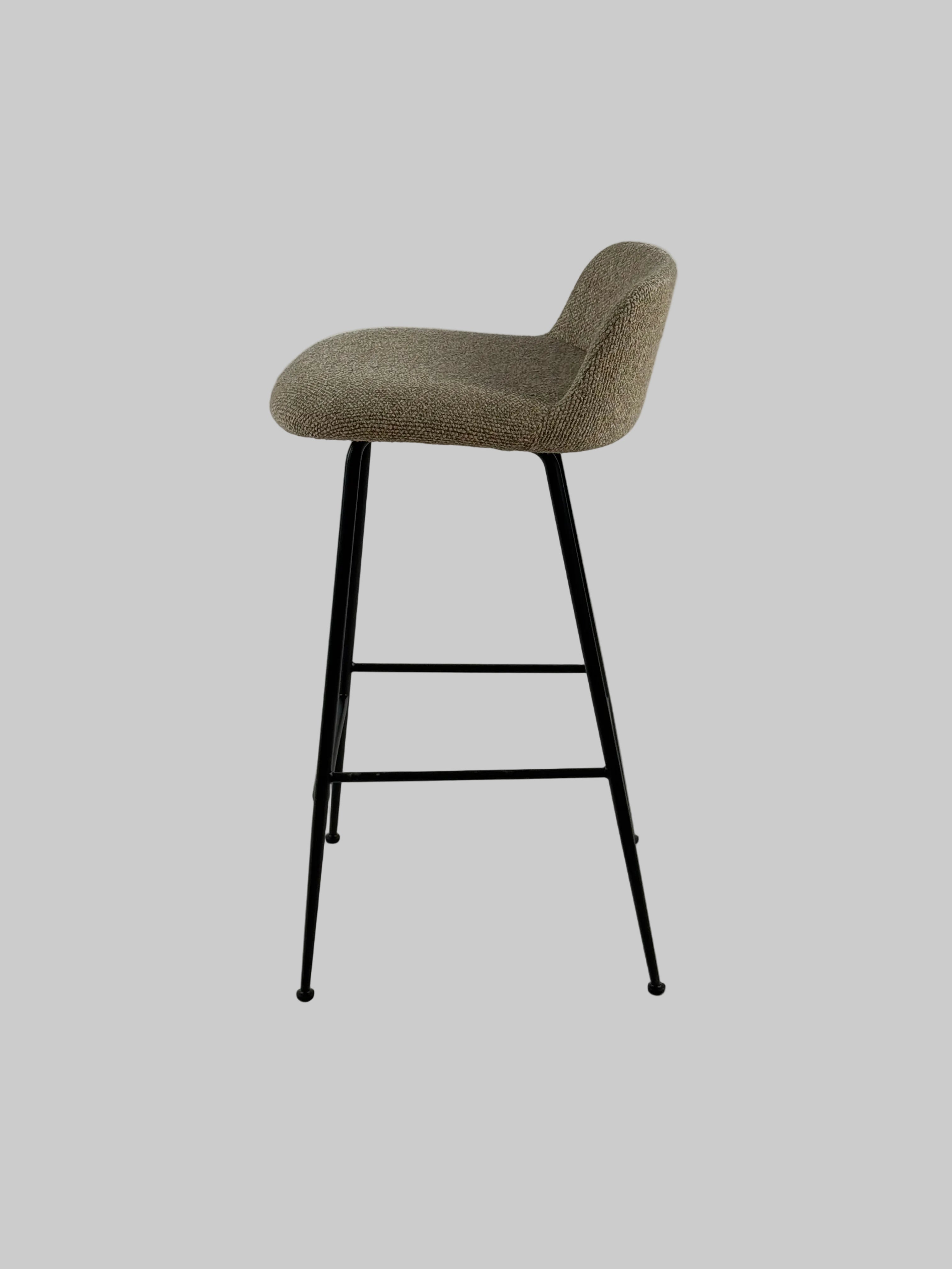 &tradition Rely Barstol – Beige/Sort Stel SH 65 cm