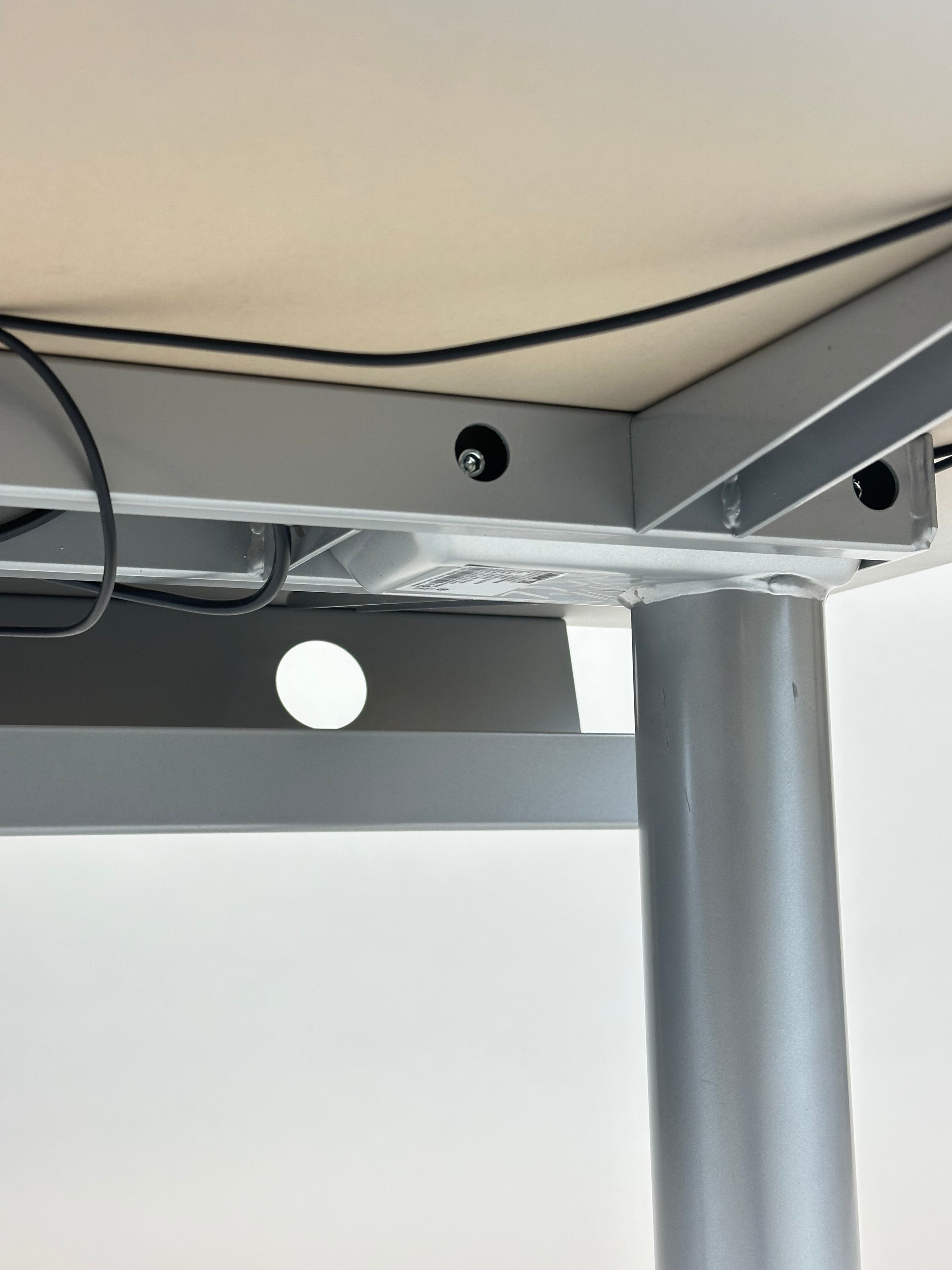 Hæve-/sænkebord 120x80 - Linak (Grå)