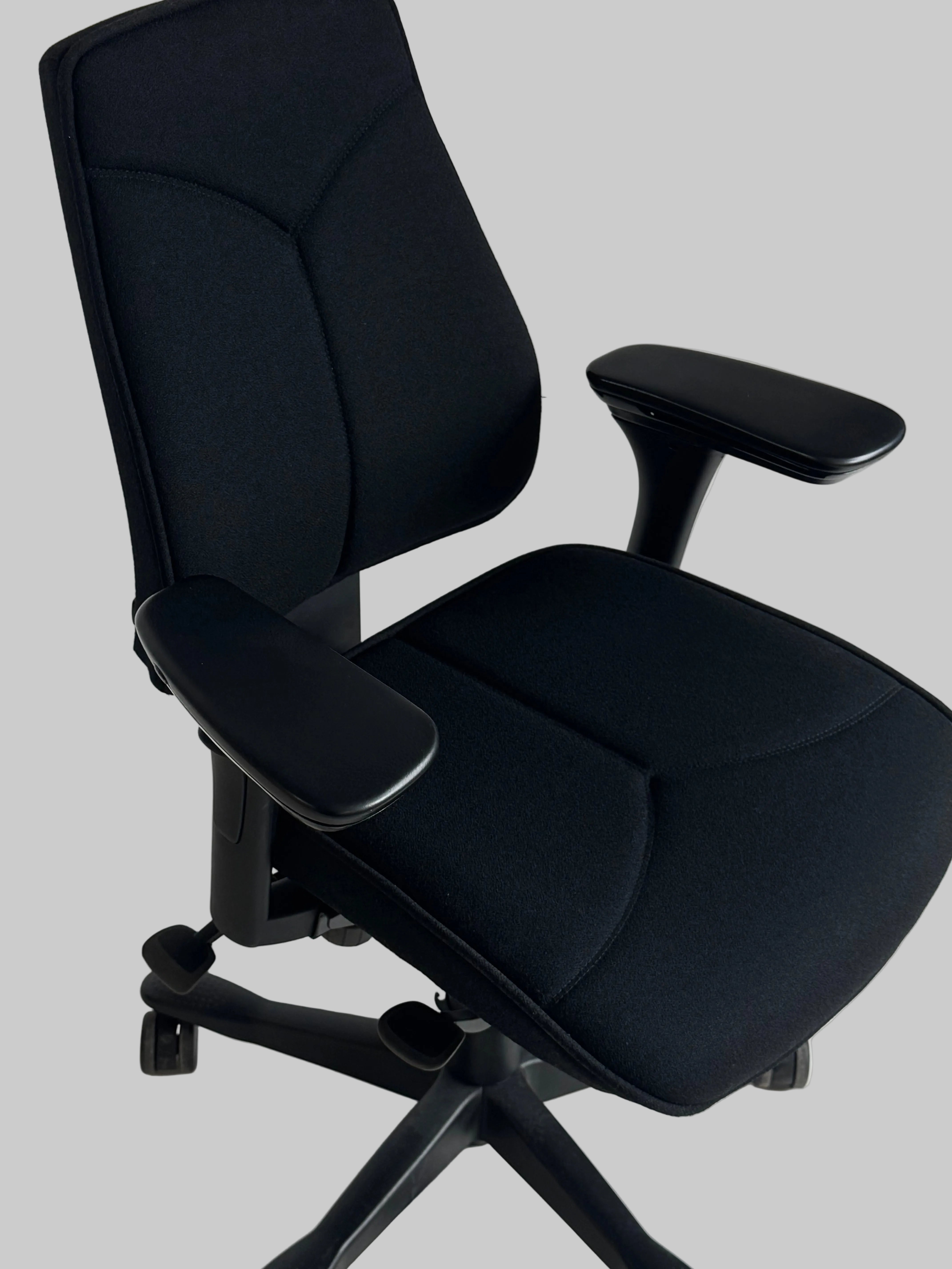 Kinnarps Free Float 6000 Kontorstol – Sort m. Armlæn