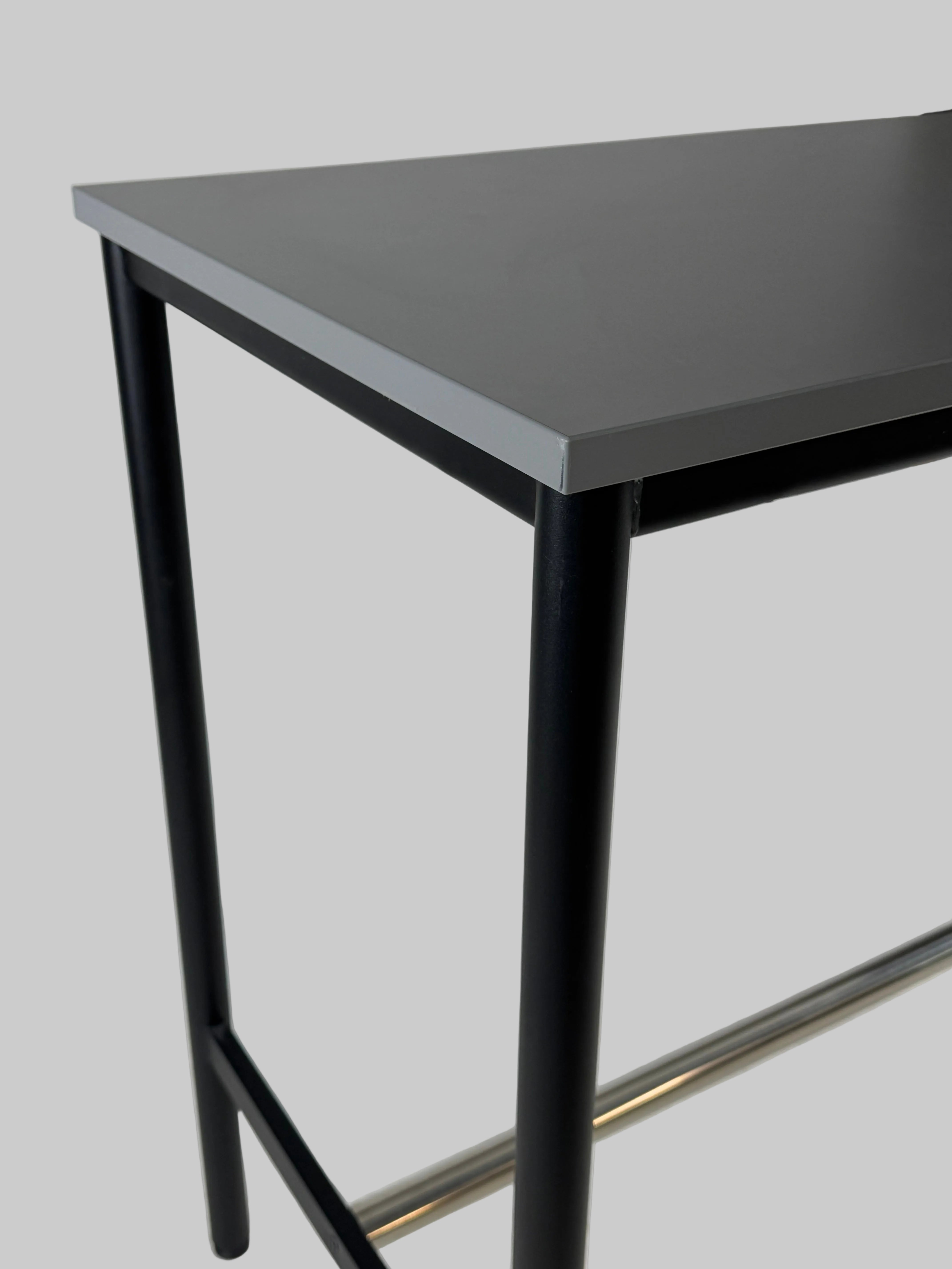 Højbord – Grå/Sort Stel 120x60x105cm
