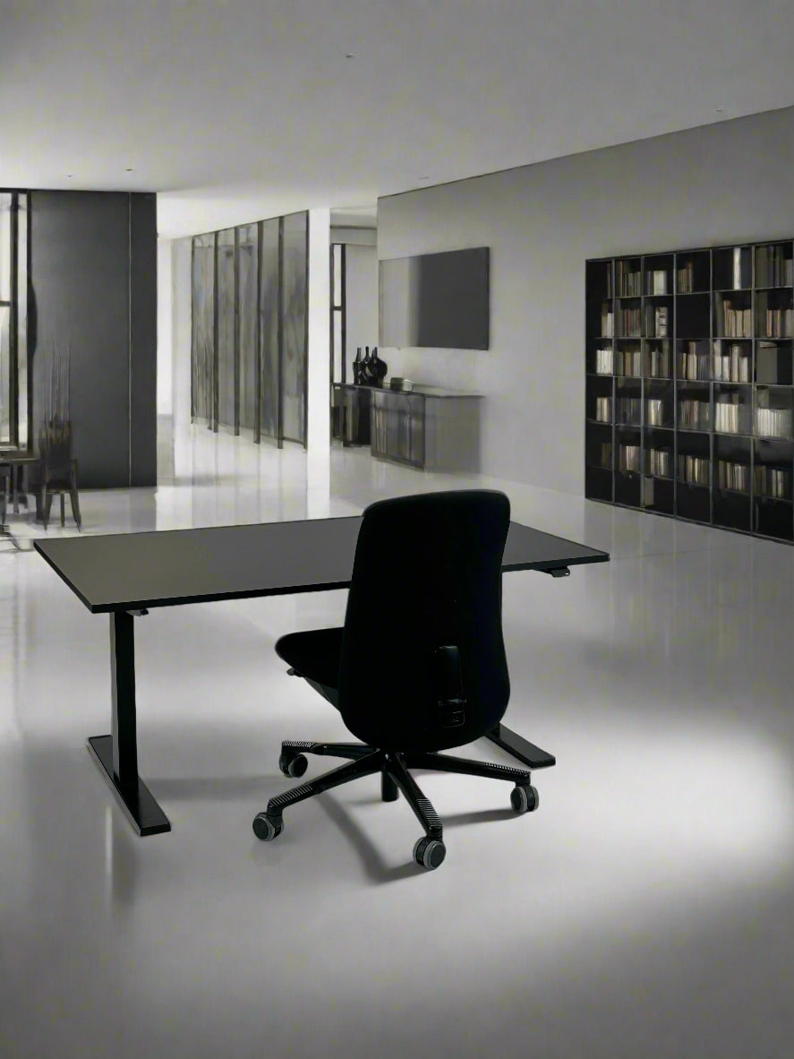 Hæve/sænkebord 140x80 (m. flex) - Linak